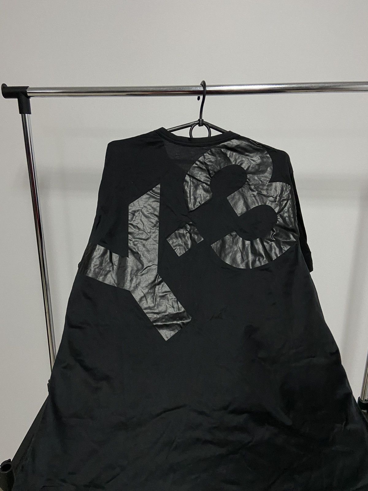 Vintage × Y-3 × Yohji Yamamoto Y-3 Yohji Yamamoto big logo tee vintage Japanese designer Size US XL / EU 56 / 4 - 3 Thumbnail