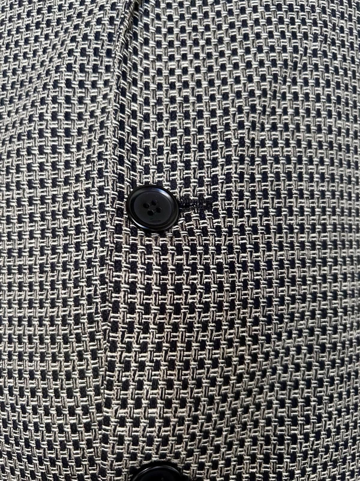 Other Rick Pallack Sport Coat 44R Canada Silk Wool Check 3-Button Size 44R - 9 Thumbnail