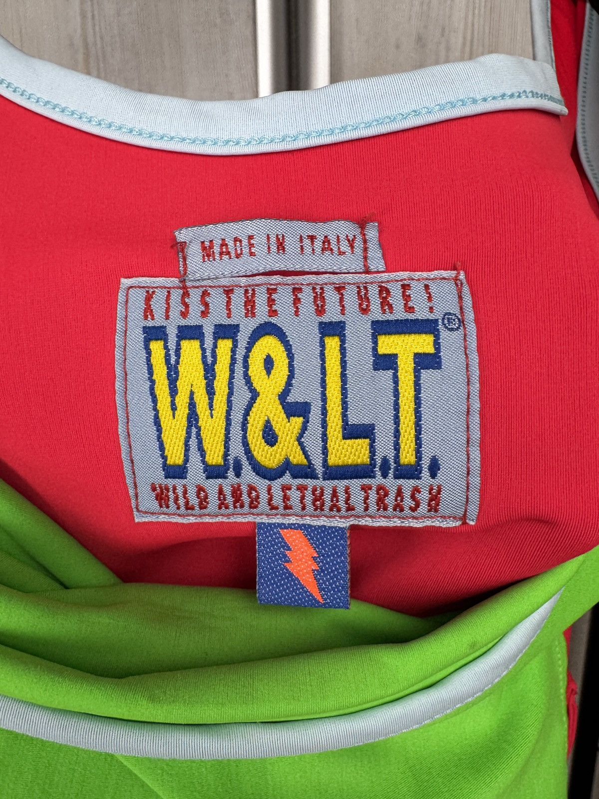 W&LT W&LT Walter van Beirendonck 90s vintage swimsuit green red Size S / US 4 / IT 40 - 11 Thumbnail