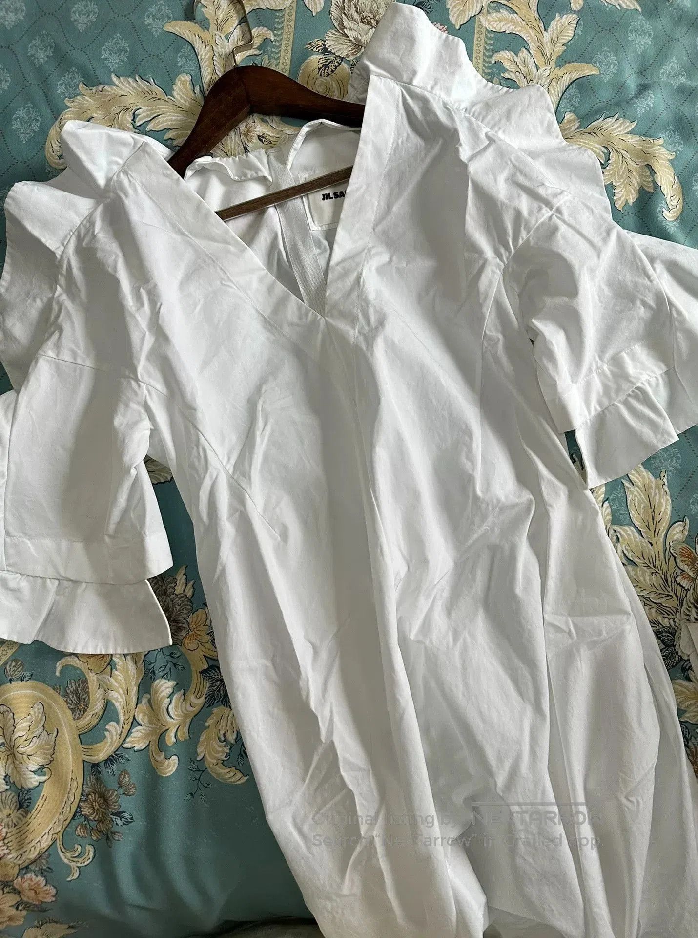 Jil Sander Jilsander Ruffled Women's Dress. Size M / US 6-8 / IT 42-44 - 2 Thumbnail