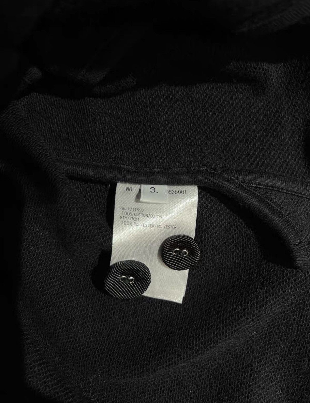 Thom Browne Thom Browne Men's black casual suit Size 48L - 6 Thumbnail