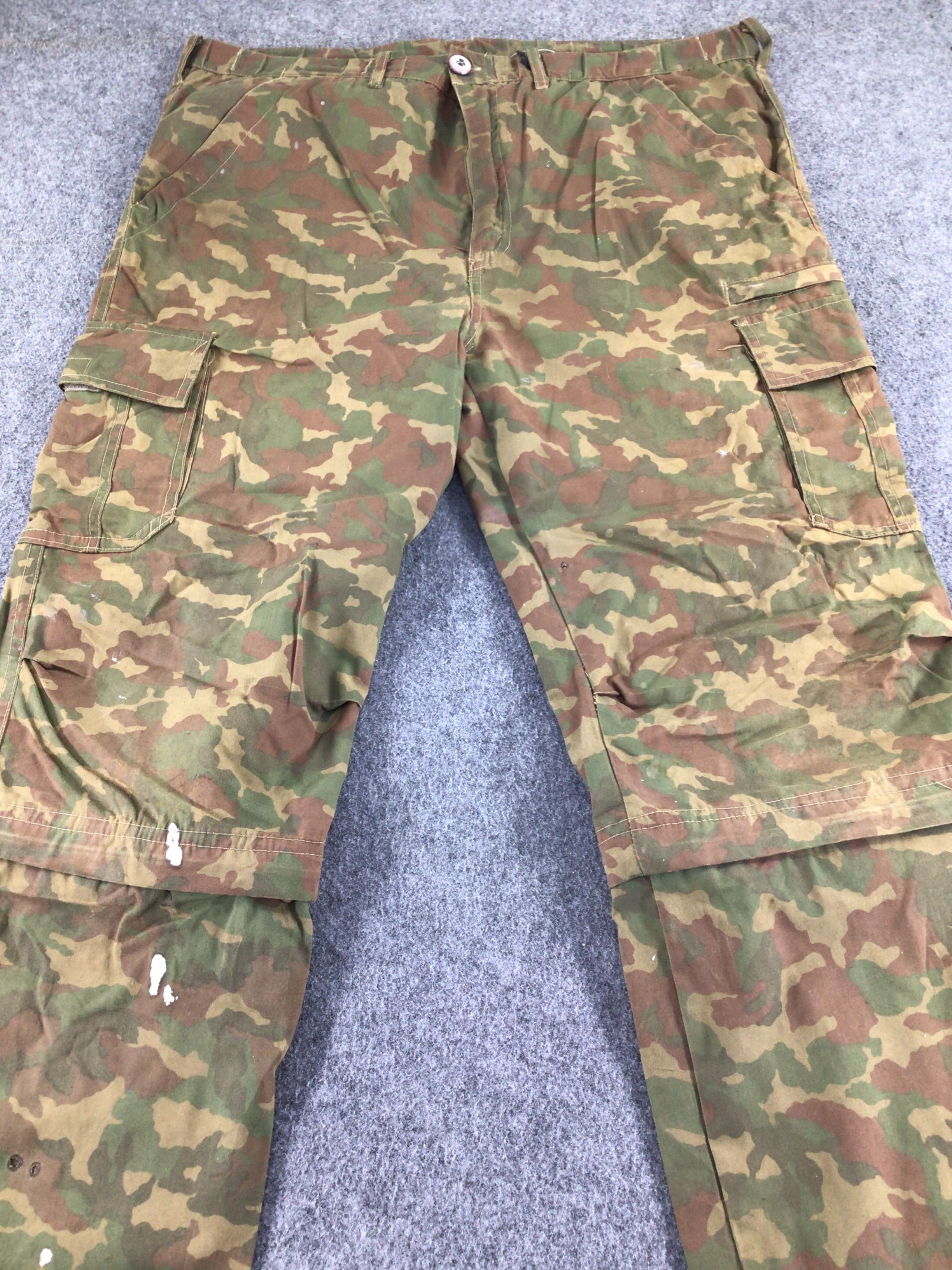 Japanese Brand Japanese Camo Multi Pocket Cargo Pant-J157 Size US 39 - 3 Thumbnail