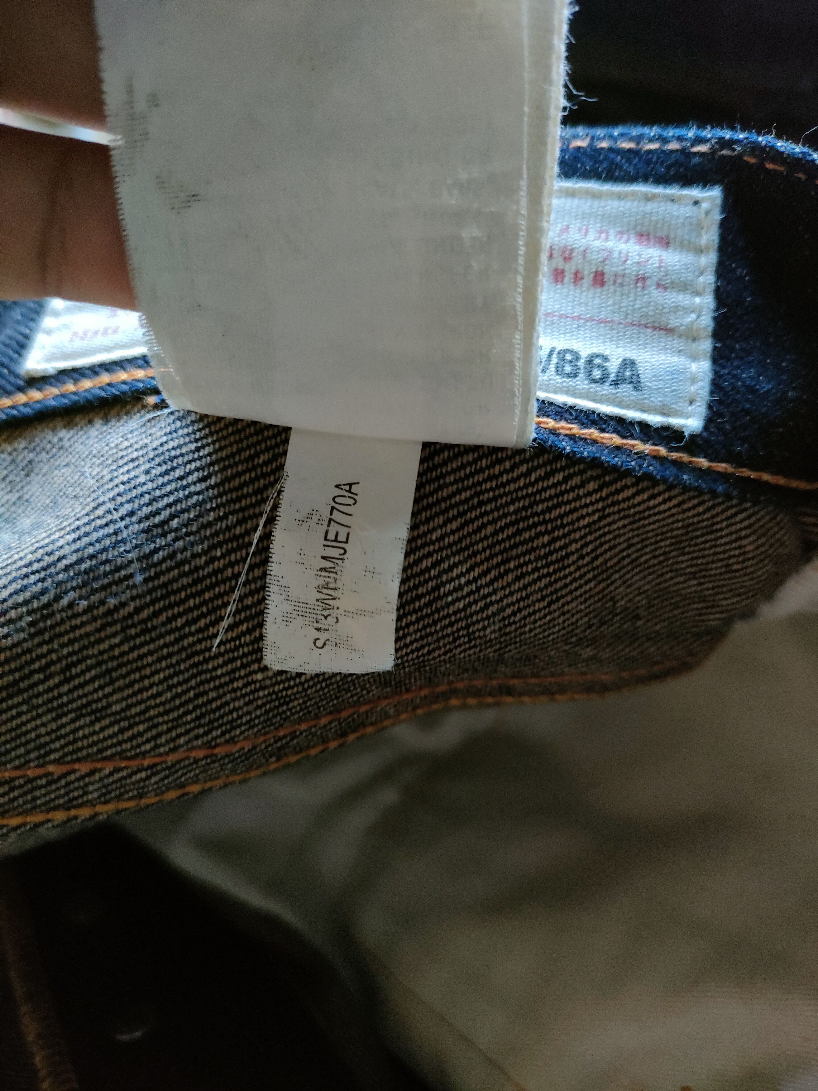 Evisu Evisu Script Logo Selvedge Jeans Size US 36 / EU 52 - 4 Thumbnail