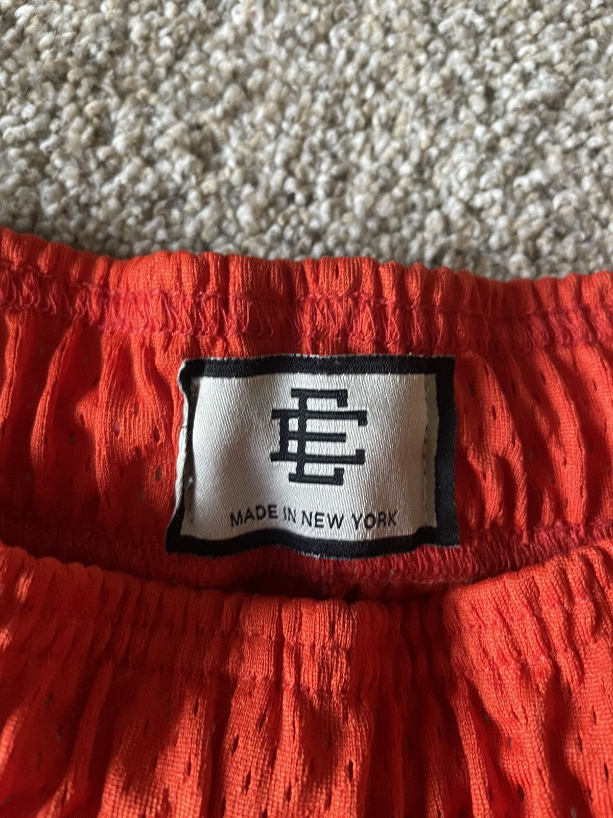 Eric Emanuel Eric Emanuel SS19 Orange Men’s Shorts Size US 30 / EU 46 - 3 Thumbnail