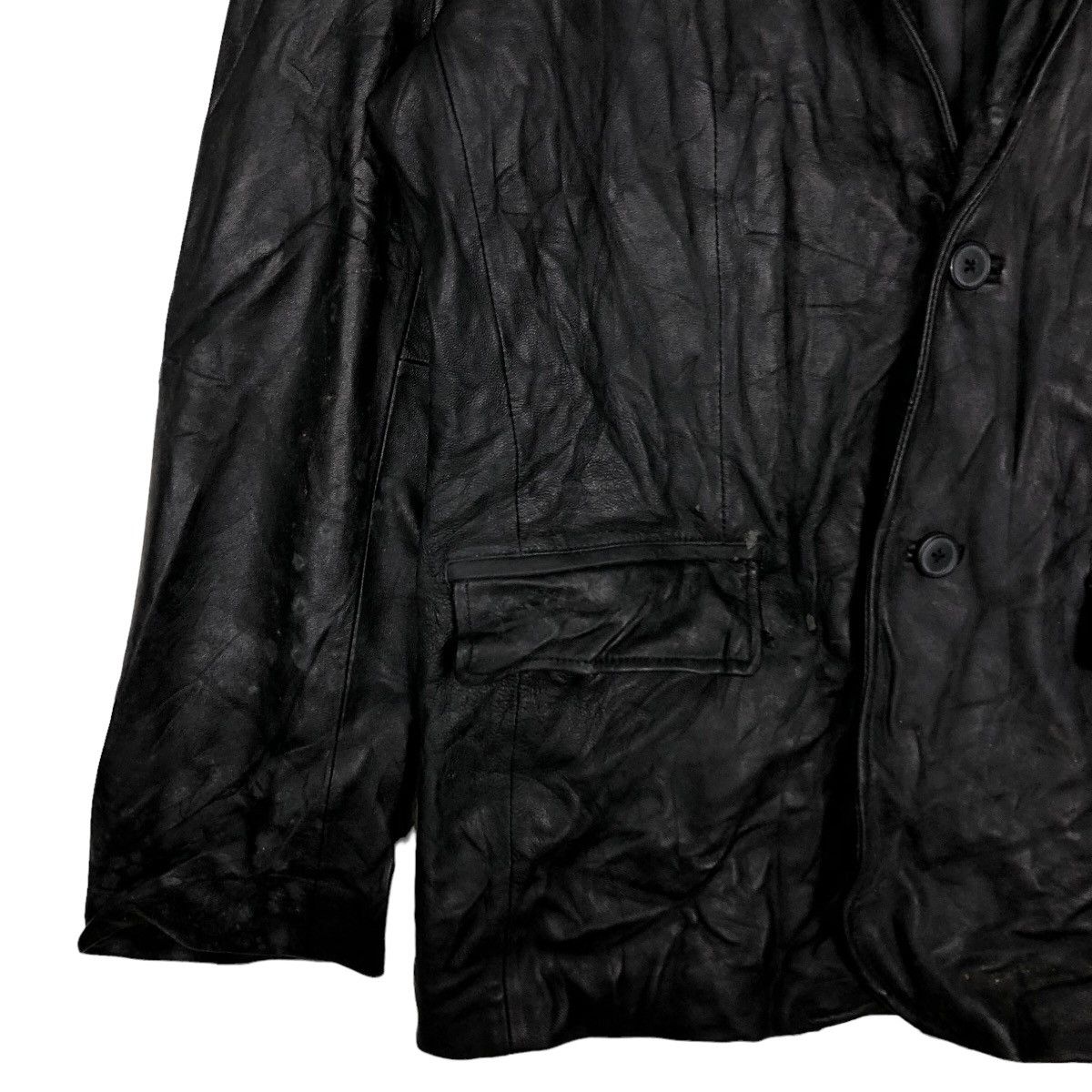 Japanese Brand 🔥90’s Vintage Biker Genuine Leather Jacket Gainer Japan Size US L / EU 52-54 / 3 - 4 Thumbnail