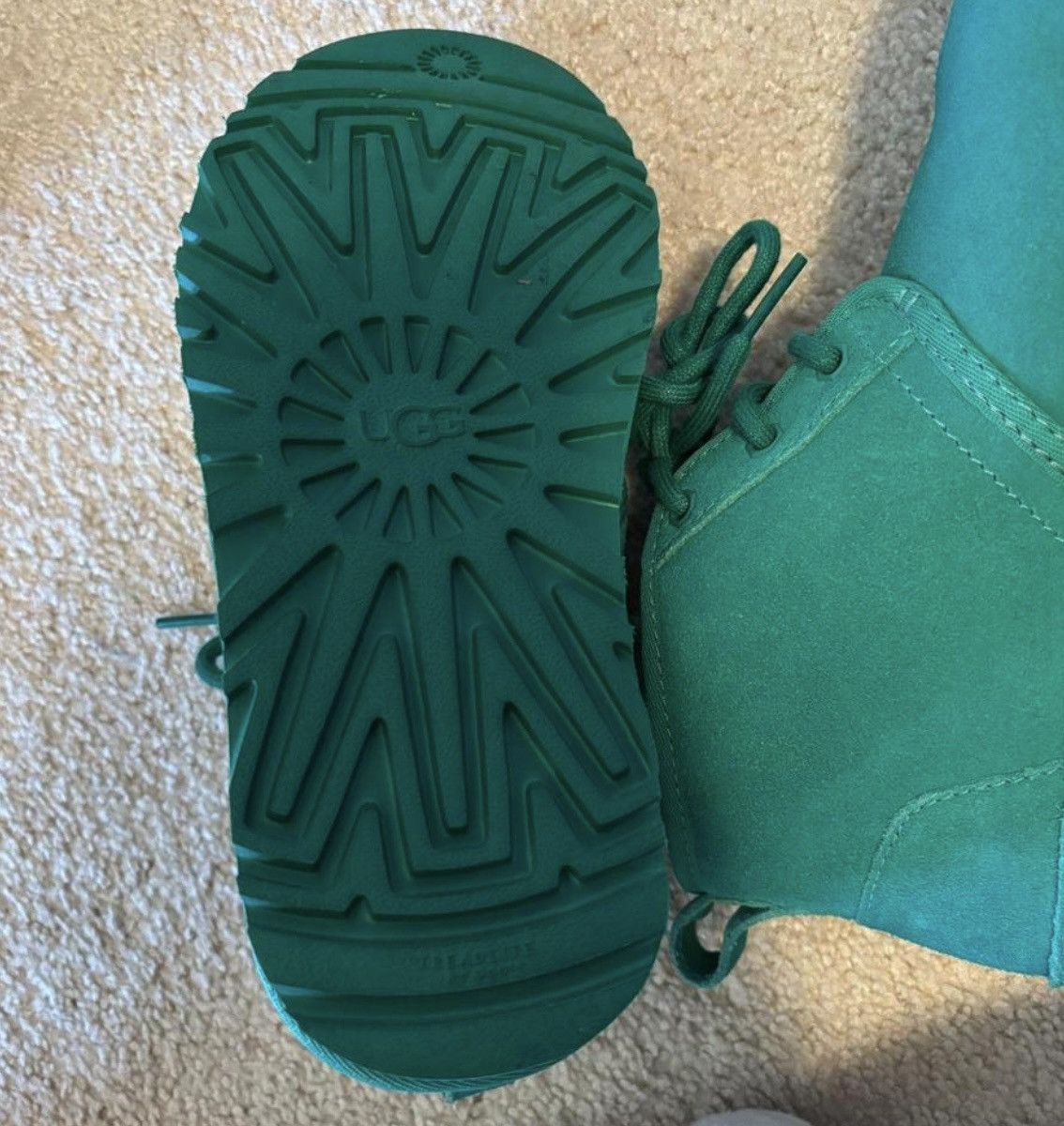 Ugg UGG NEUMEL CHUKKA green teal Boots with Cozy Lining Size US 5 / IT 35 - 4 Thumbnail