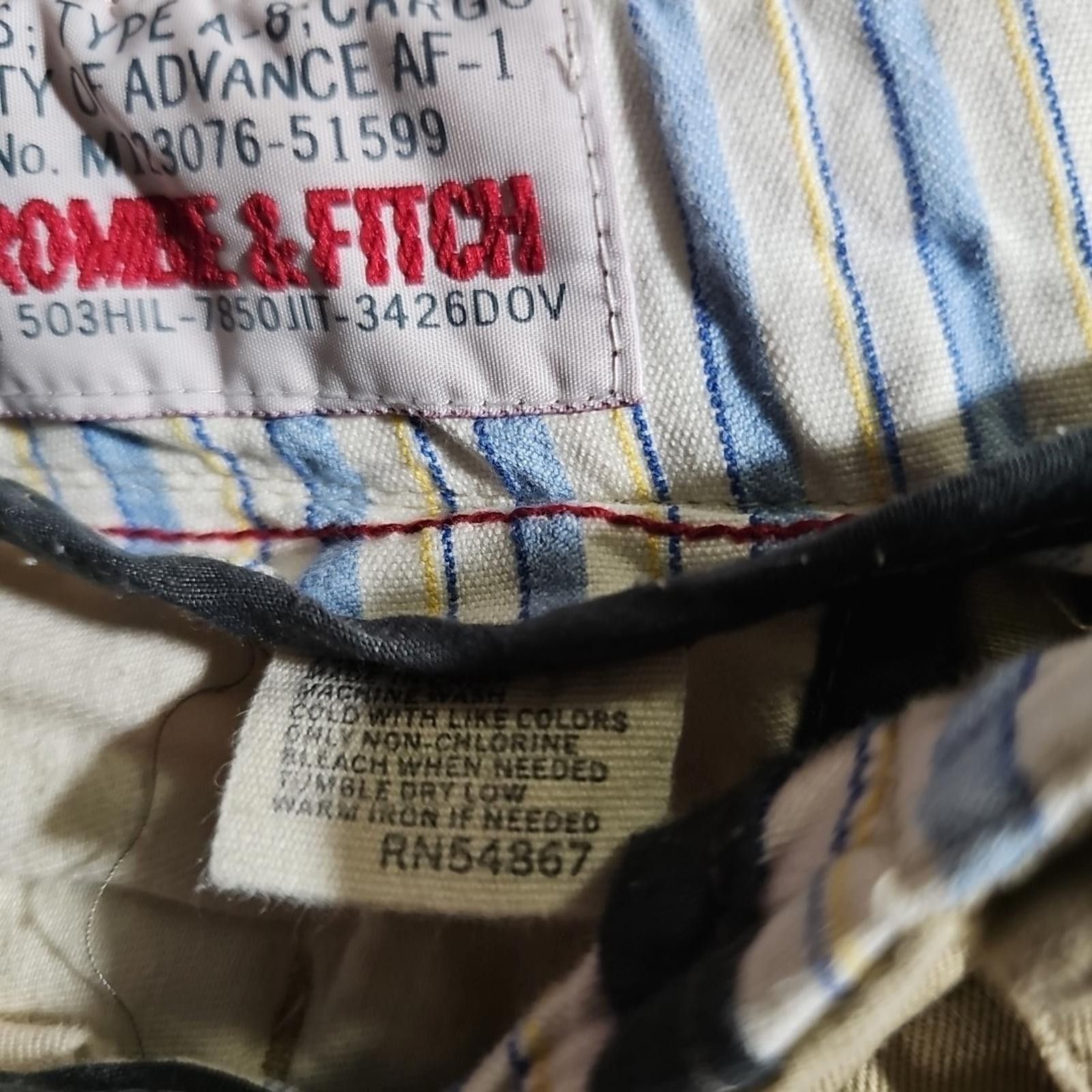 Abercrombie & Fitch Advanced Abercrombie Fitch Shorts 36 Fatigues A-8 Military Size US 36 / EU 52 - 6 Thumbnail