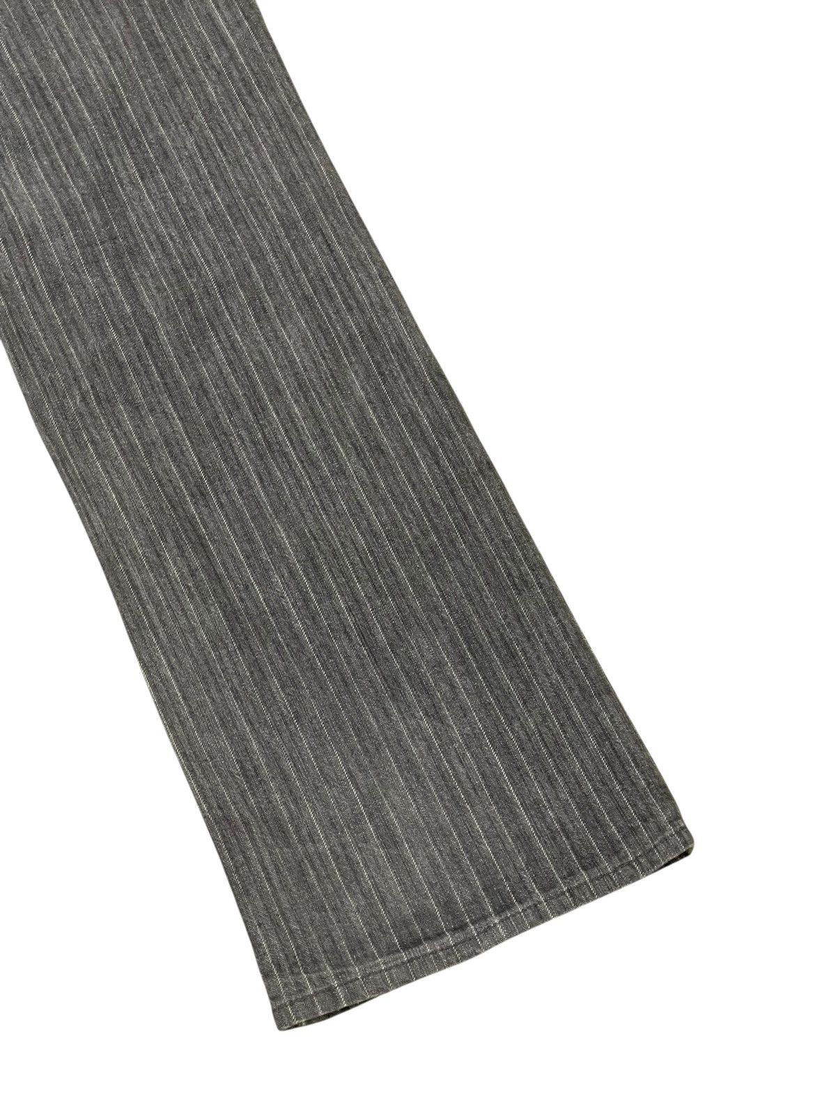Japanese Brand Flare Jeans UJ Japan Herringbones Striped Boot Cut 2🟦4 Size US 34 / EU 50 - 4 Thumbnail