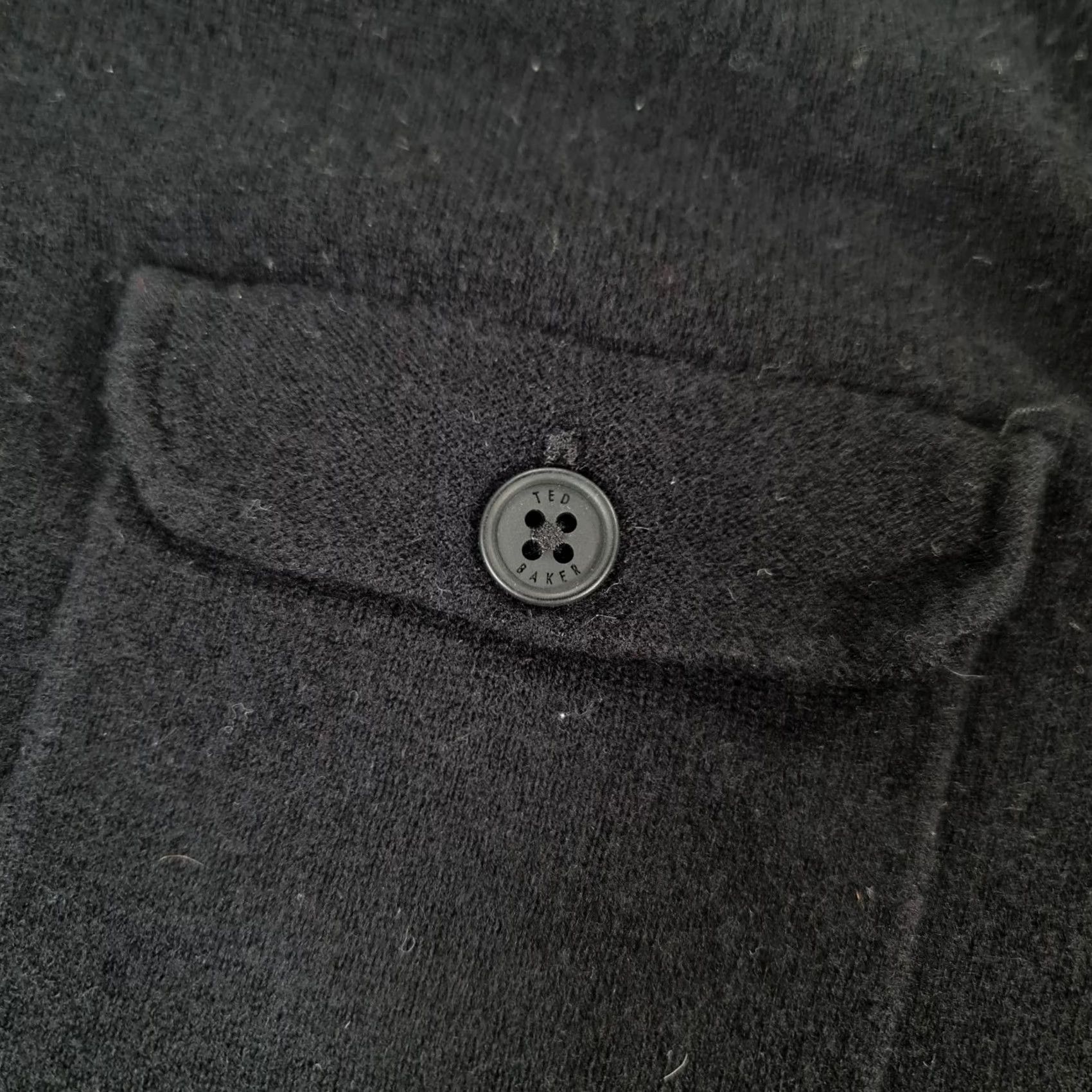 Ted Baker Ted Baker Mens Jumper Black XL Wool Cashmere Knit Pullover Size XL Men Knit Pullover Jumper Black Wool Cashmere Ted Baker Mens XL Pullover Size US XL / EU 56 / 4 - 4 Thumbnail