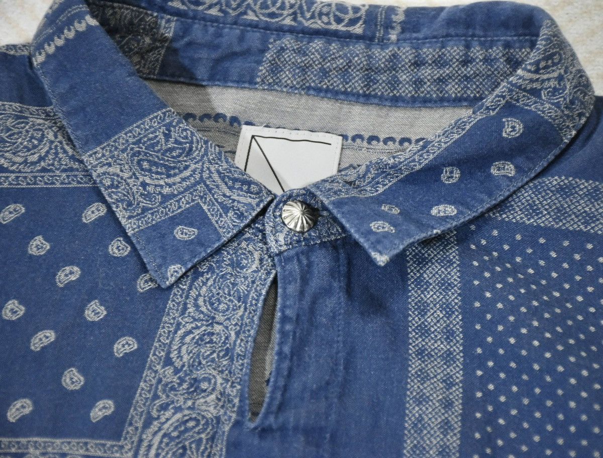 Soulive Soulive Bandana Patchwork Shirt Size US L / EU 52-54 / 3 - 3 Thumbnail