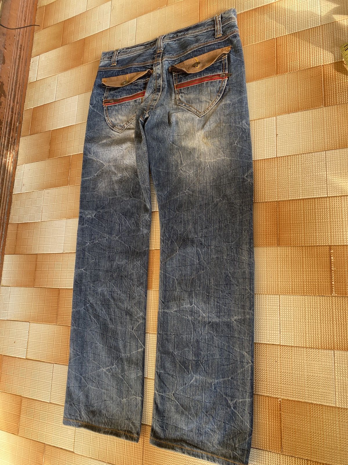 PPFM Japanese unbrand straight cut denim Size US 32 / EU 48 - 8 Thumbnail
