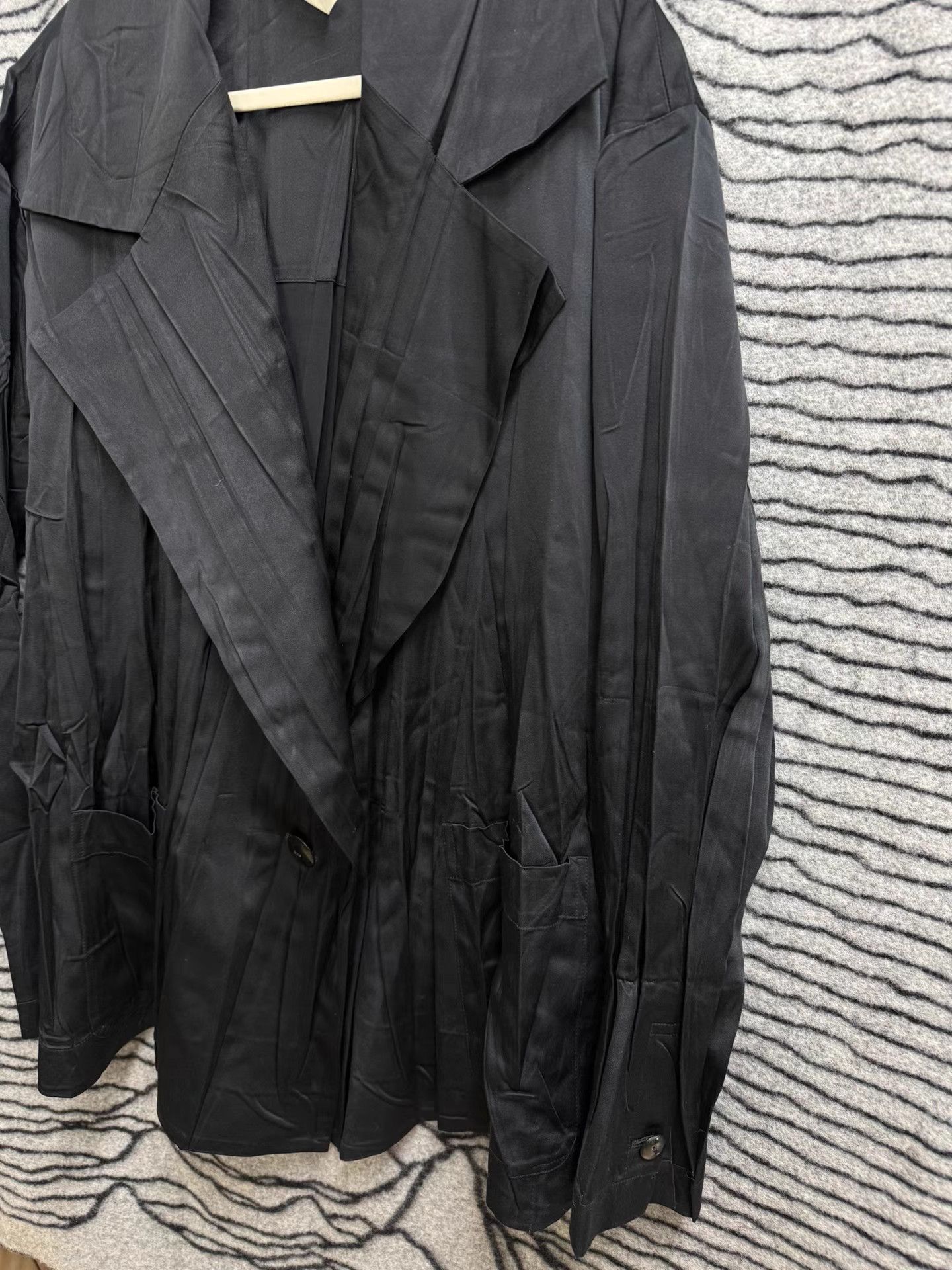 Issey Miyake Issey MIYAKE sample Pleated Relaxed Blazer K20 Size M / US 6-8 / IT 42-44 - 2 Thumbnail