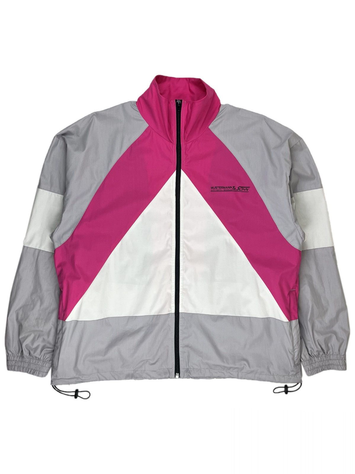 Vetements SS19 Vetements Mustermann & Sohn Pink Zip Up Track Jacket Size US S / EU 44-46 / 1 - 2 Thumbnail