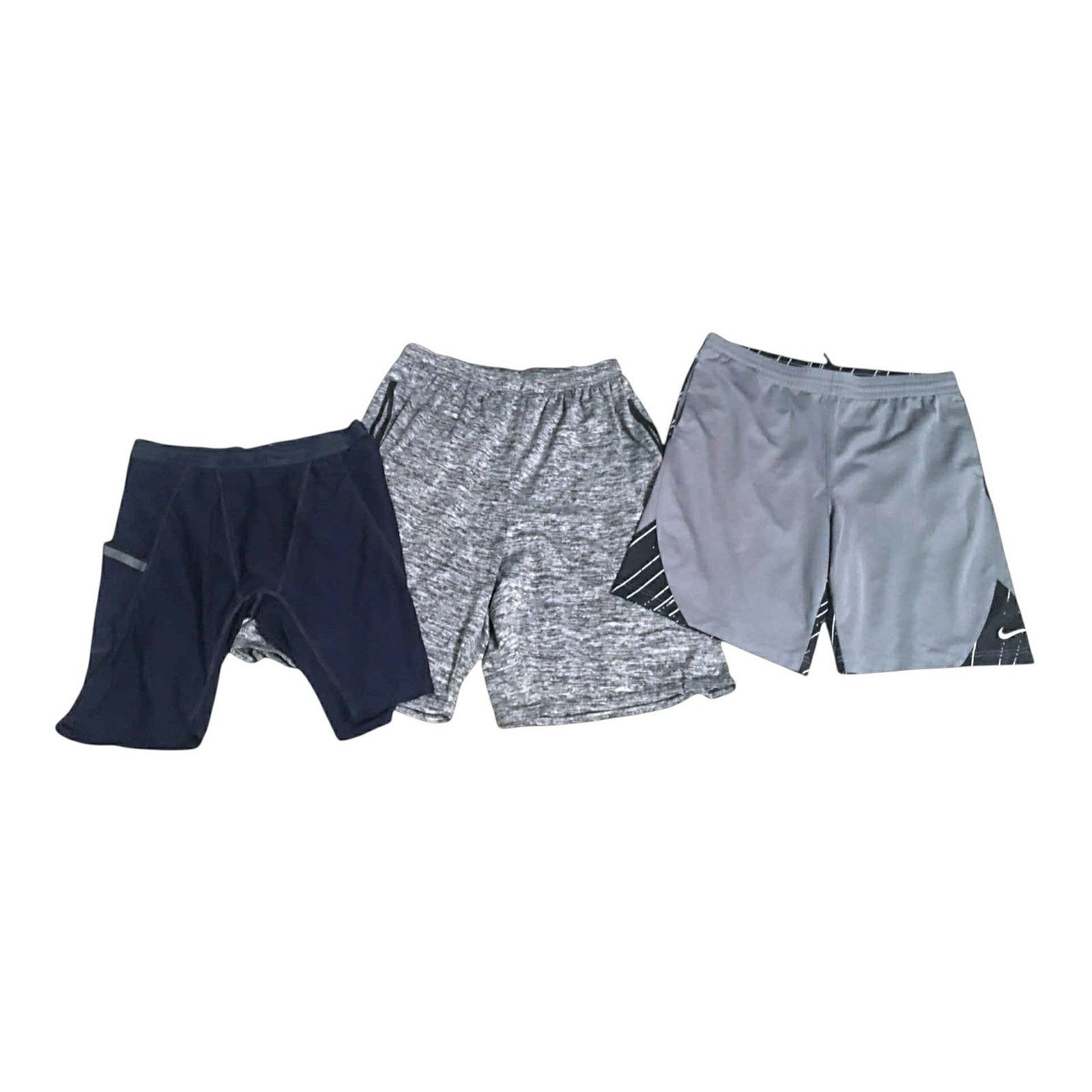 Nike 3Pair Athletic Shorts Workout Running Performance Spandex XL Size 38" / US 16 / IT 52 - 1 Thumbnail