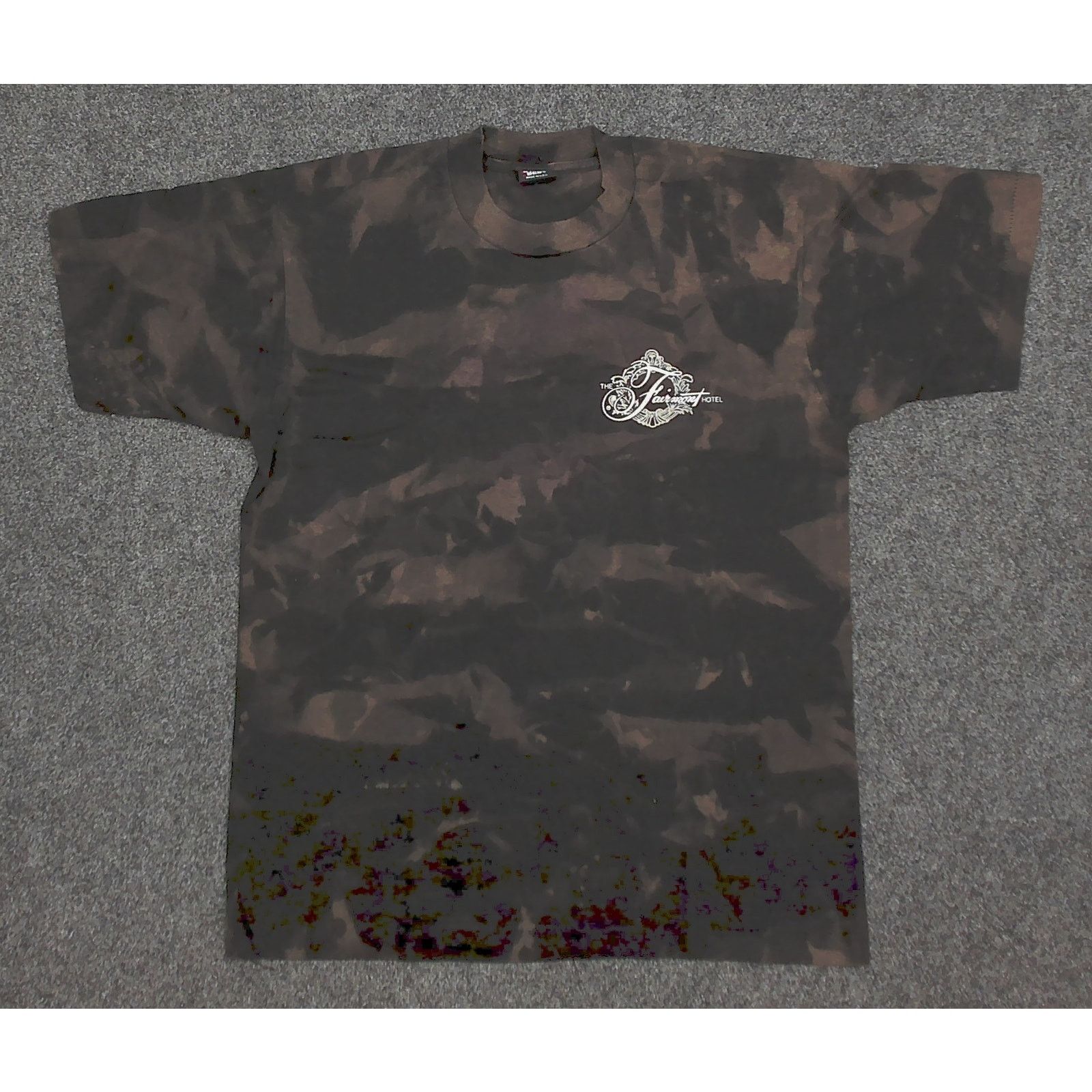 Vintage Vintage 80s The Fairmont Hotel Acid Wash Single Stitch Tee L Size US L / EU 52-54 / 3 - 3 Thumbnail