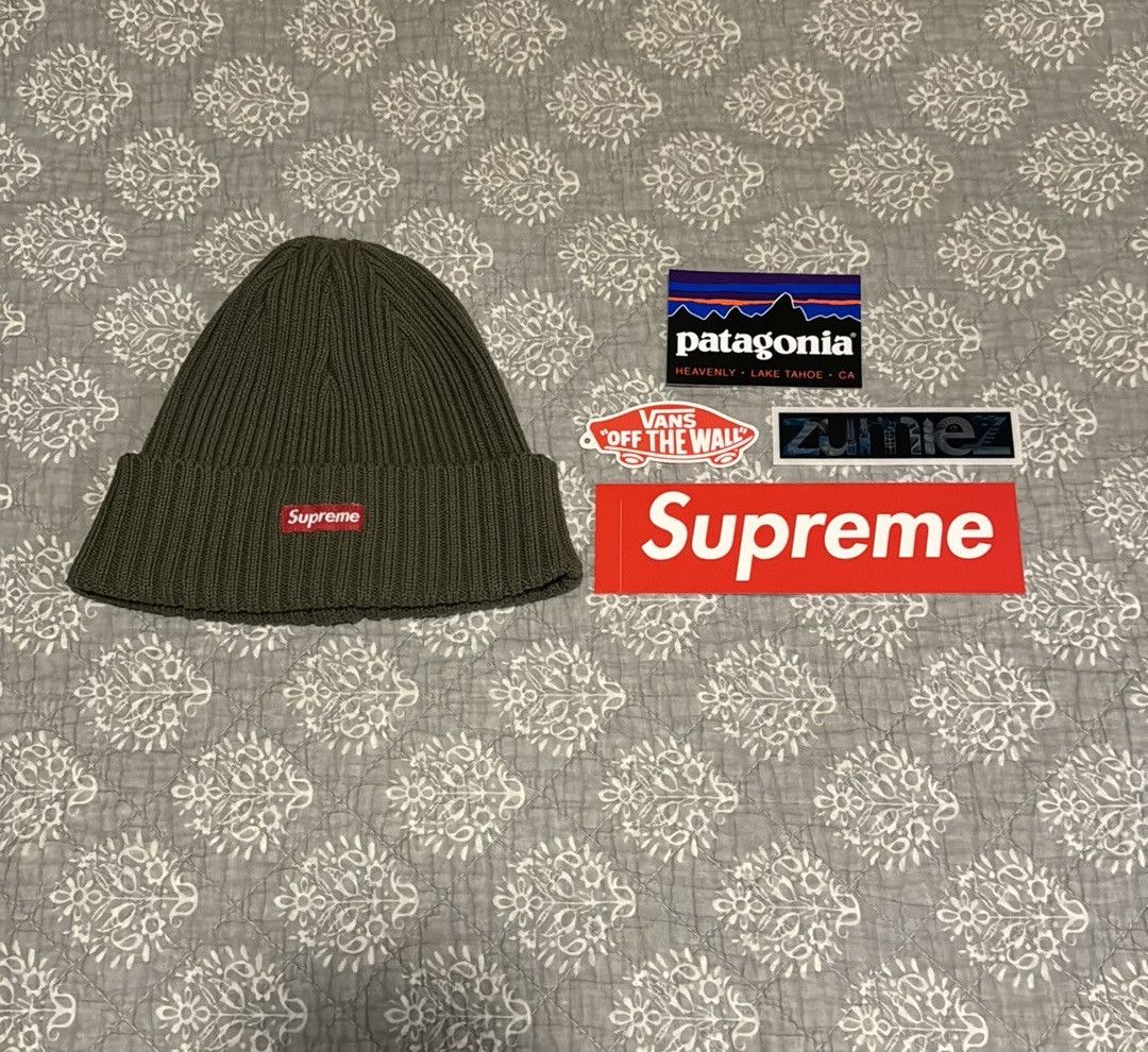 Supreme Overdyed Beanie Green | Grailed