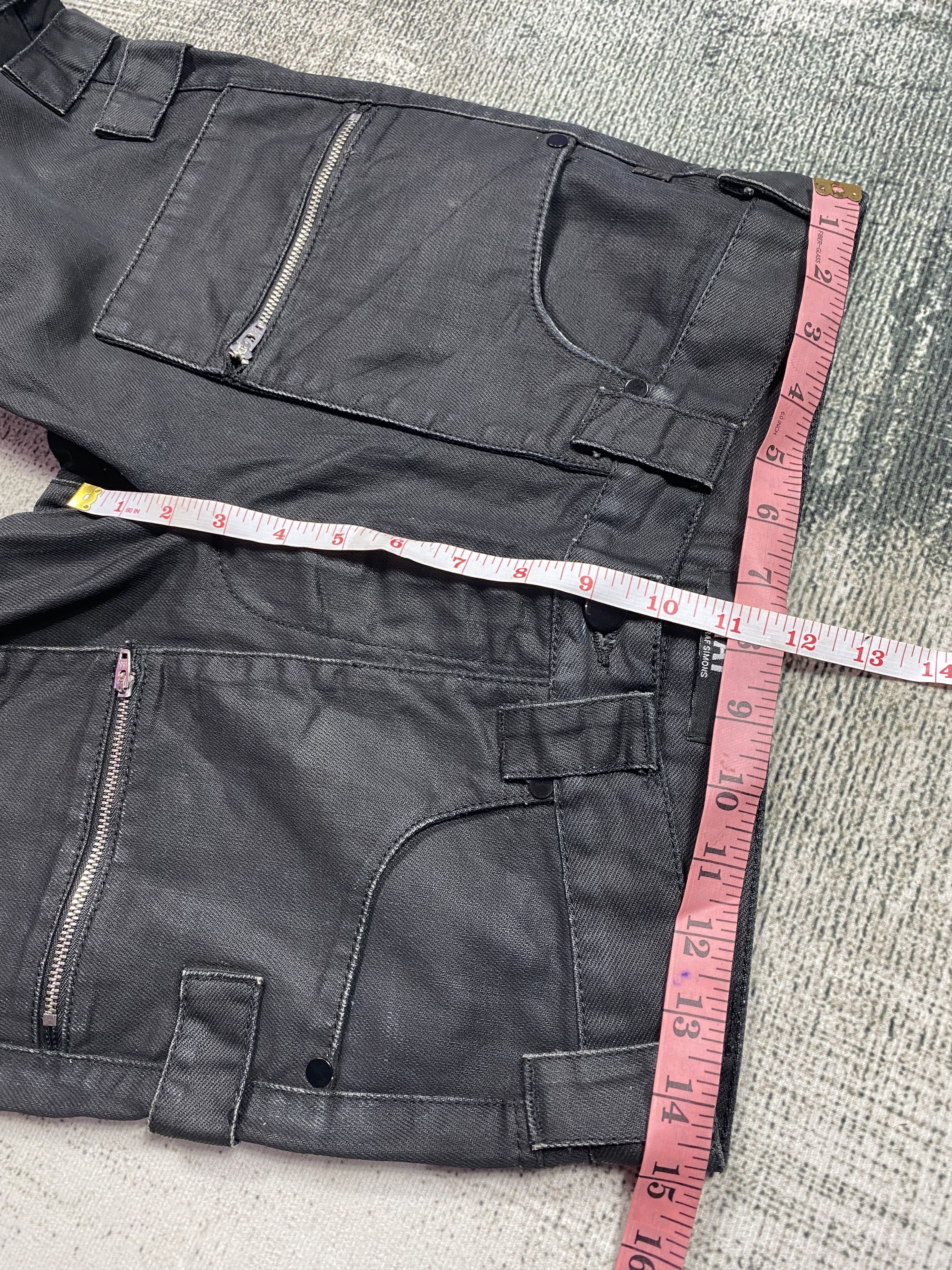 Raf by Raf Simons GRAIL🔥RAF by Raf Simons Utility Black Cargos Size US 29 - 11 Thumbnail