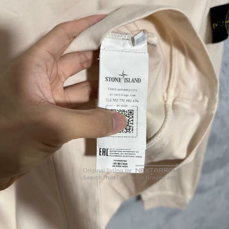 Stone Island Stone Island Round neck sweater basic sweater pale pink pi Size US M / EU 48-50 / 2 - 6 Thumbnail