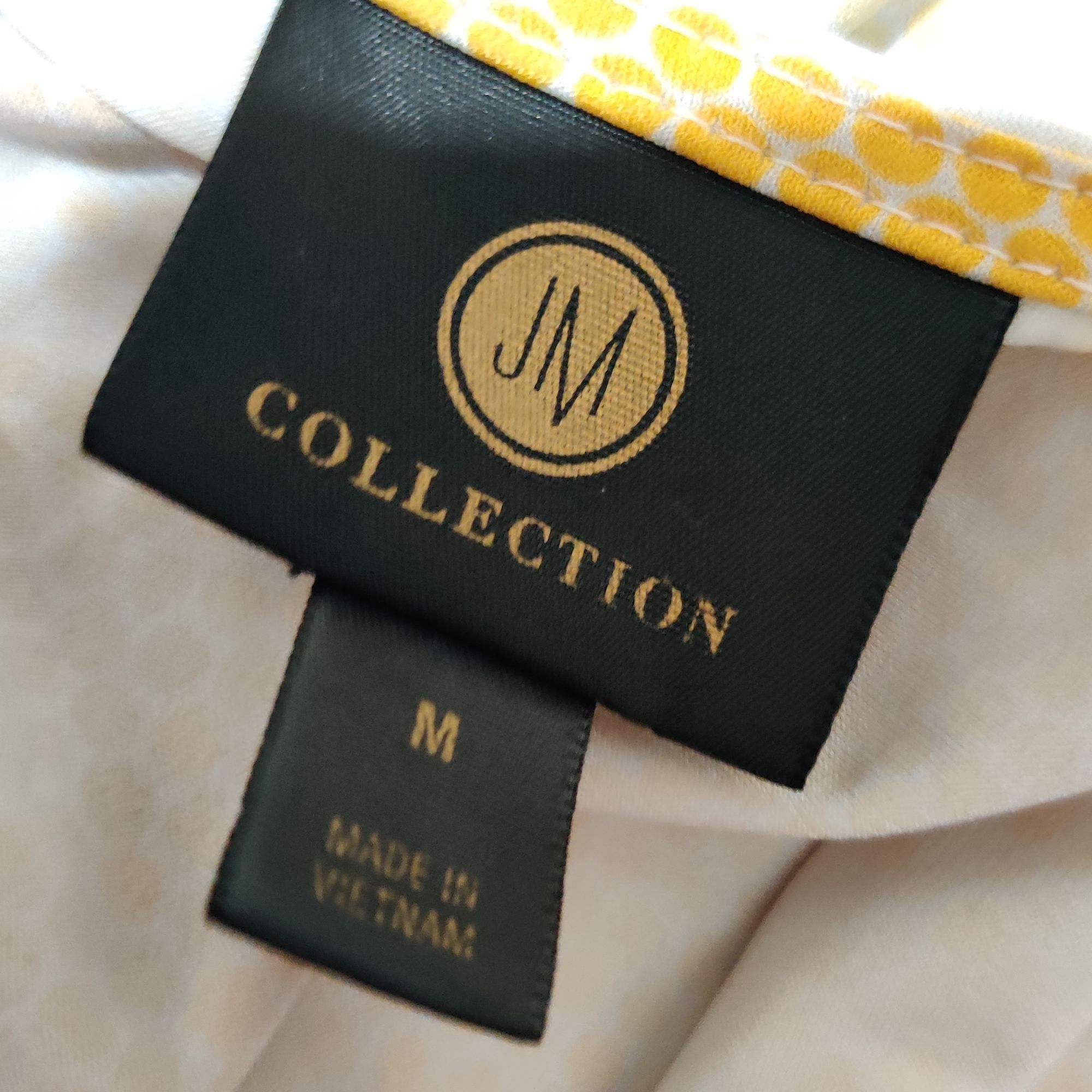 JM Collection JM Collection Womens Blouse Rhinestone Grommet Embellished G Size M / US 6-8 / IT 42-44 - 8 Thumbnail
