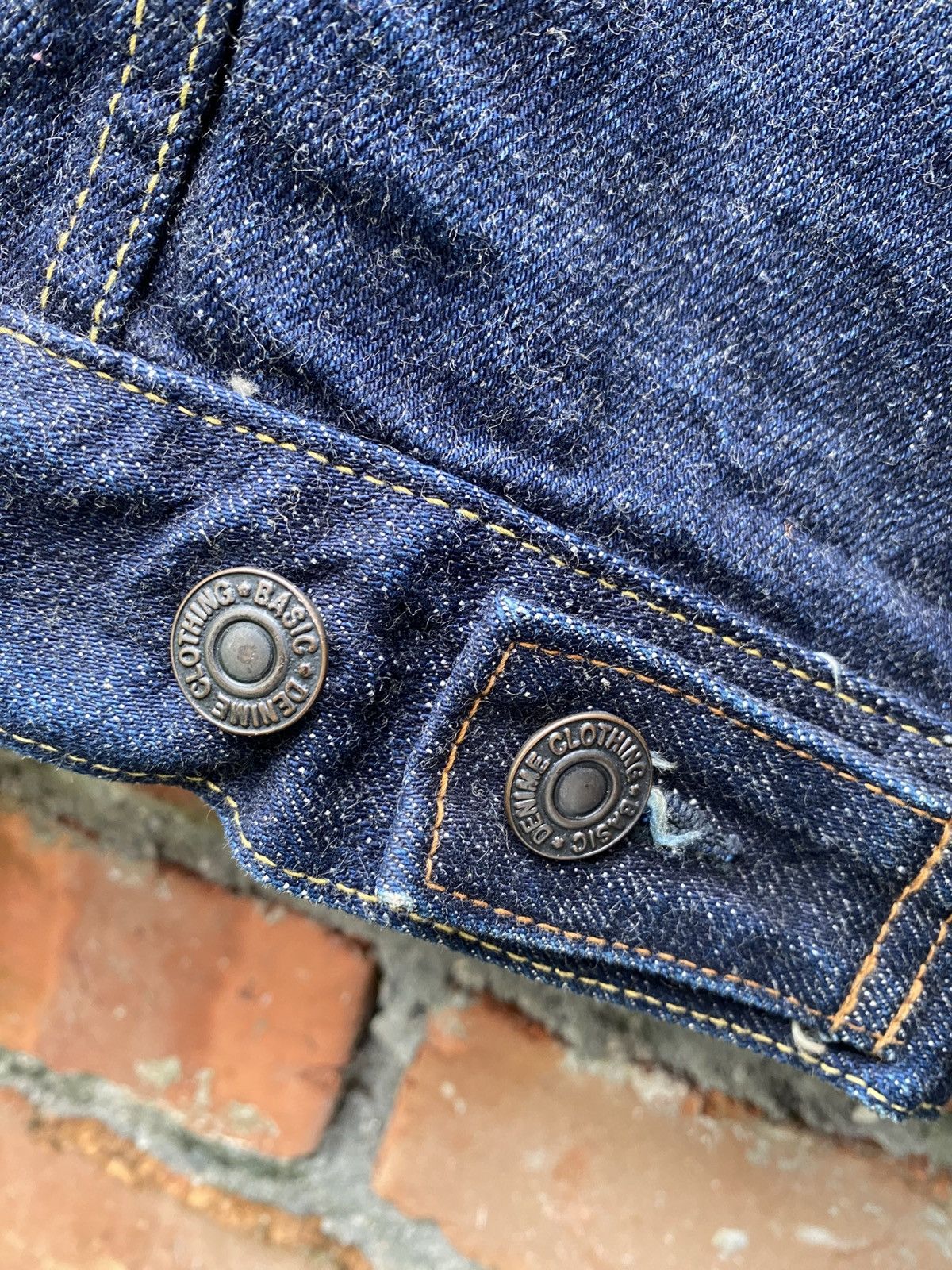 Denime × The Flat Head × Toyo Enterprises denime trucker denim jacket japanese brand Size US M / EU 48-50 / 2 - 6 Thumbnail