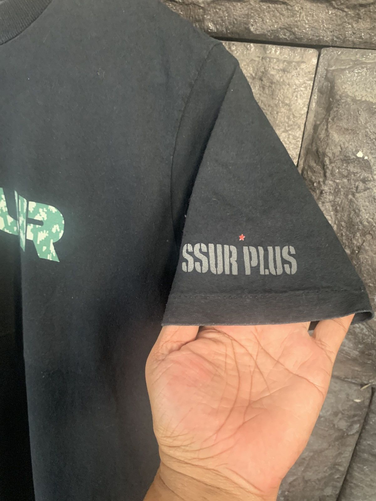 SSUR × Vintage Vintage SSUR Plus Streetwear Spell Out T shirt Size US S / EU 44-46 / 1 - 3 Thumbnail
