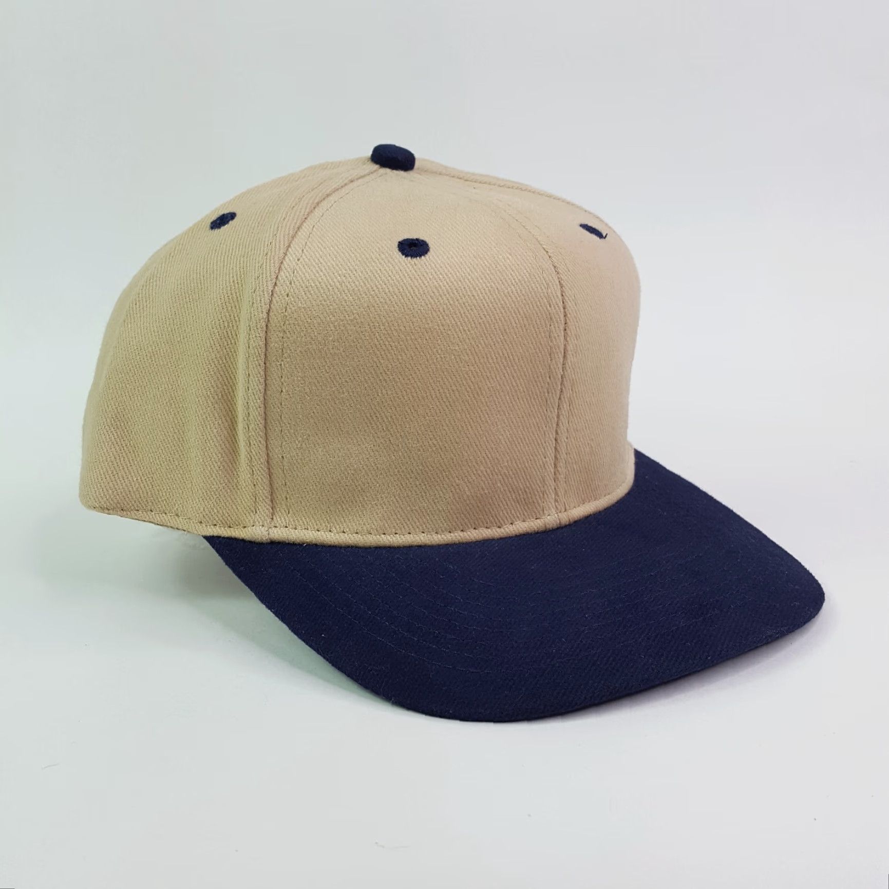 Vintage VINTAGE Otto Beige Twill Hat Baseball Cap Adjustable Strap Trucker 90s Casual Mens Sports Blue History 90s USA Size ONE SIZE - 3 Thumbnail