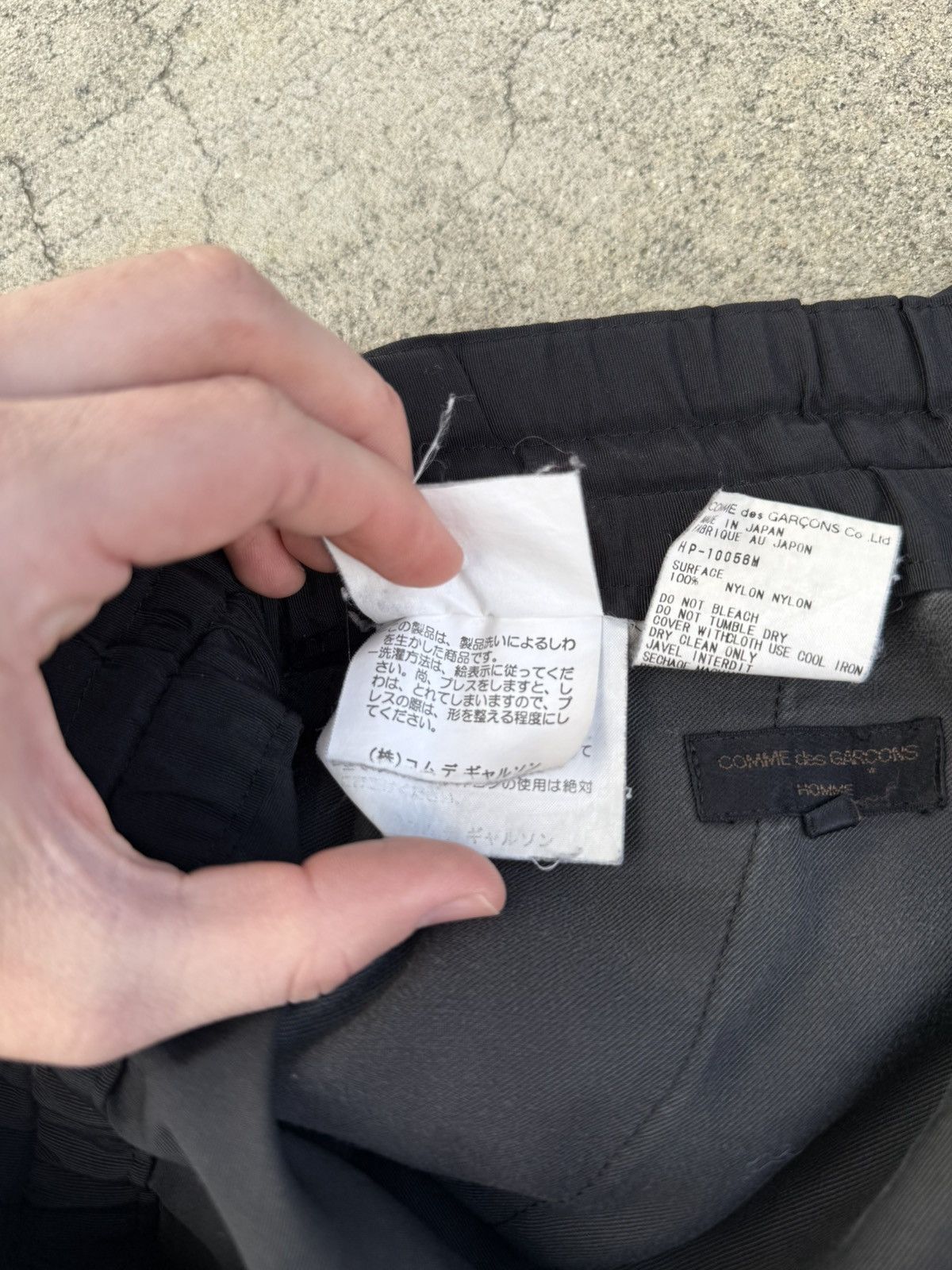 Comme des Garcons Homme Comme des Garcons Nylon Shorts AD1999 Size US 30 / EU 46 - 7 Thumbnail