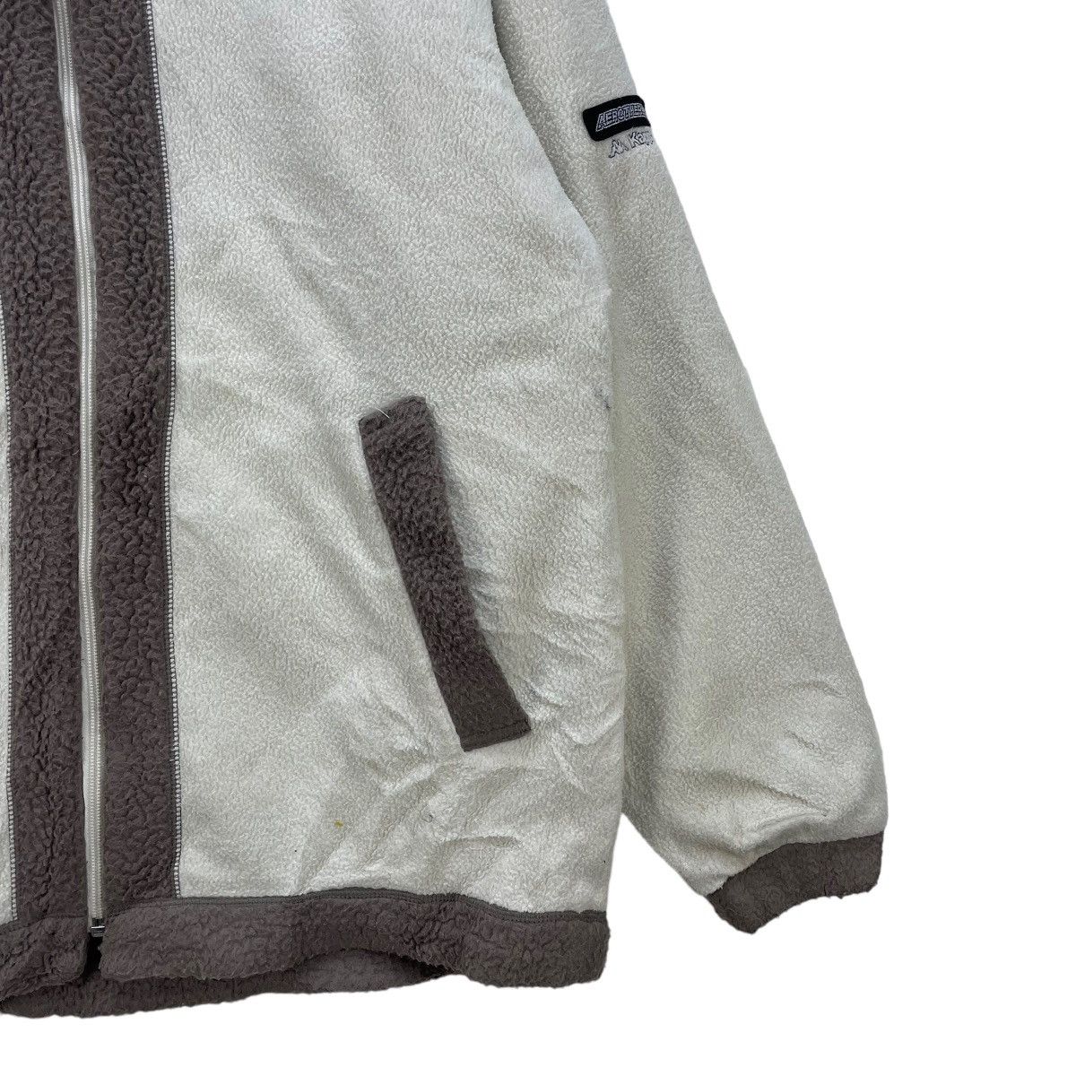 Japanese Brand 📣Vintage Kappa Aerothermo Hooded Sherpa Jacket Size US M / EU 48-50 / 2 - 8 Thumbnail