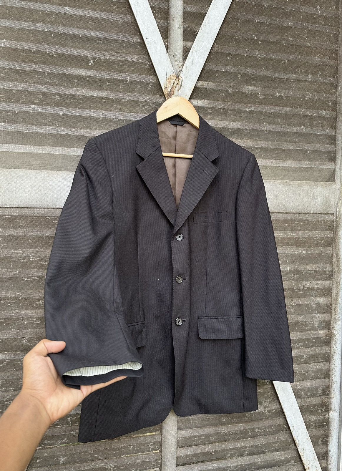 Hiroko Koshino Homme Hiroko Koshino Homme Blazer Jacket Size US M / EU 48-50 / 2 - 3 Thumbnail