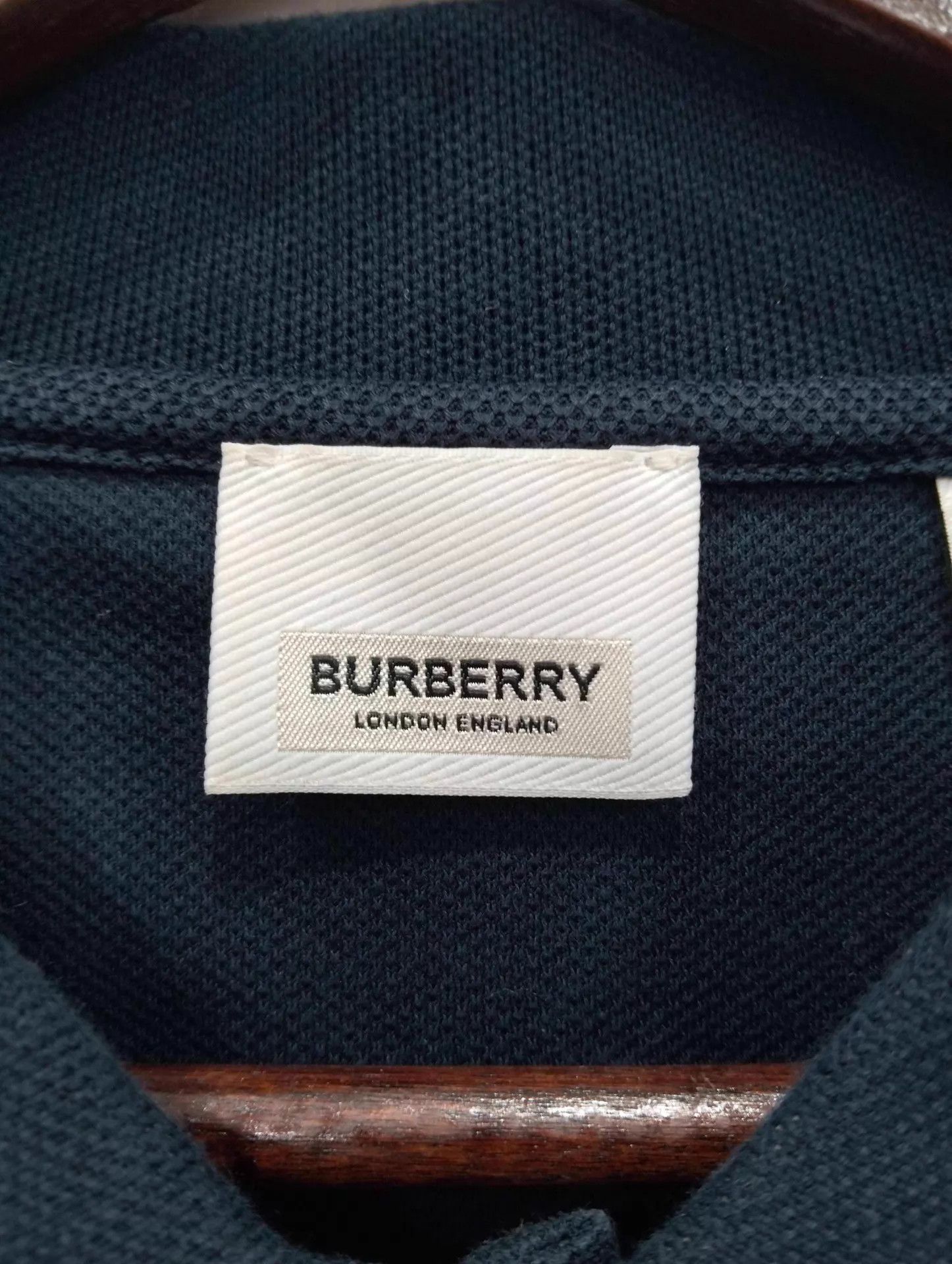 Burberry Burberry Logo Collar Short Sleeve Polo Shirt L Size US L / EU 52-54 / 3 - 3 Thumbnail