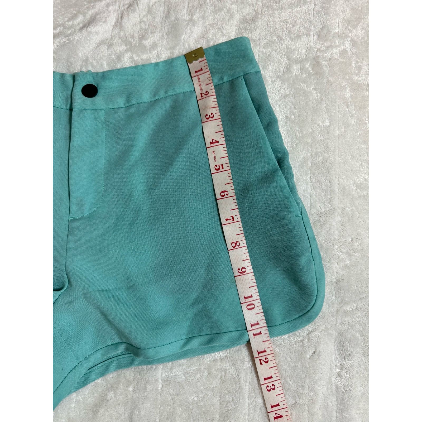 Rag & Bone Rag & Jess Teal Shorts Silk Blend Casual Women’s Size 2 USED Size 26" / US 2 / IT 38 - 8 Thumbnail