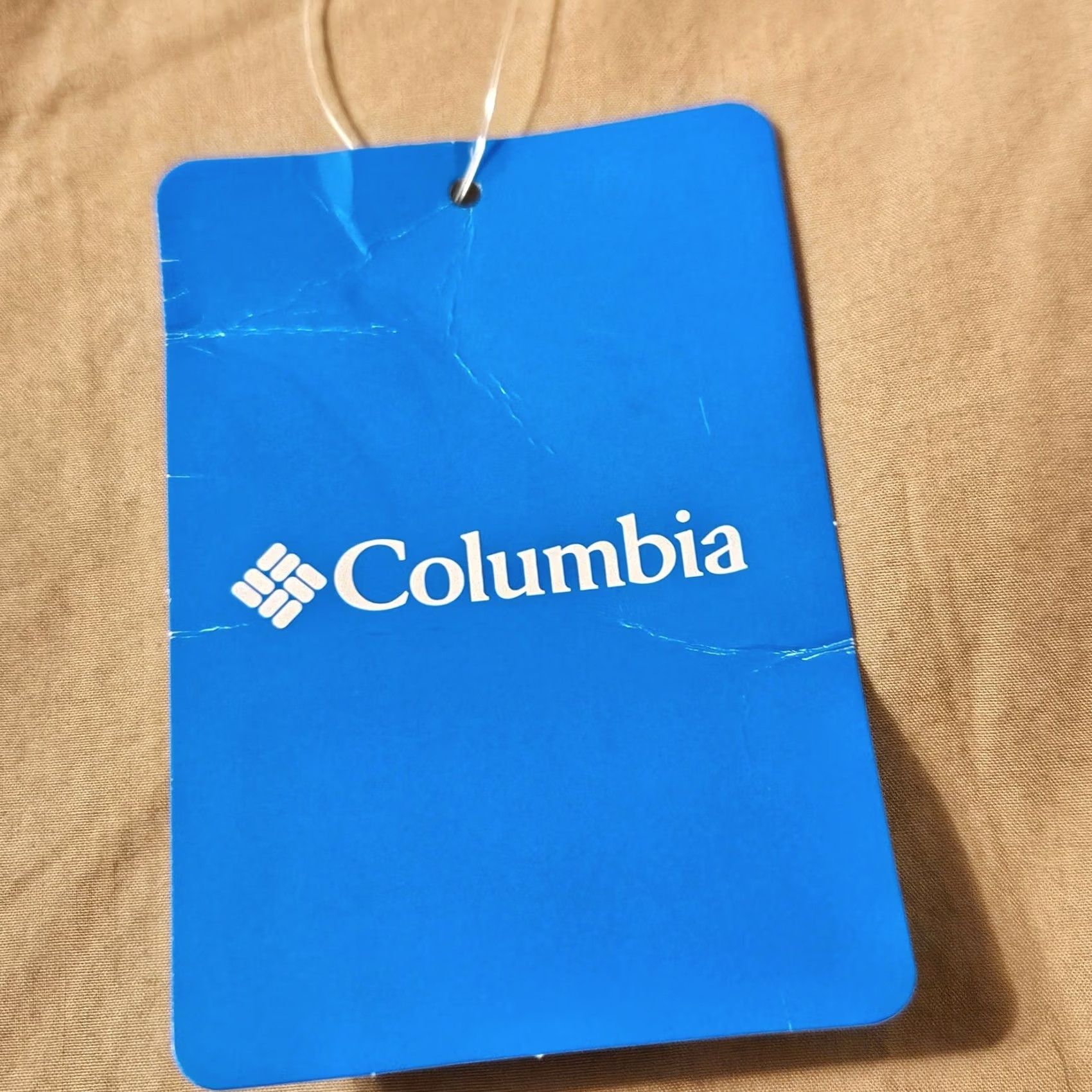 Vintage Columbia Washed Out Shorts Mens 38 x 8 Brown Flat Front Comfort Outdoor Fishing Chino Shirt Size US 36 / EU 52 - 3 Thumbnail
