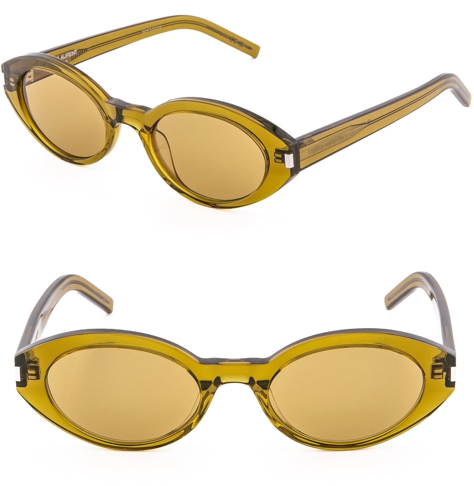 Saint Laurent Paris SAINT LAURENT SHADE SL 567 SL567 Narrow Sunglasses 004 Size ONE SIZE - 1 Thumbnail