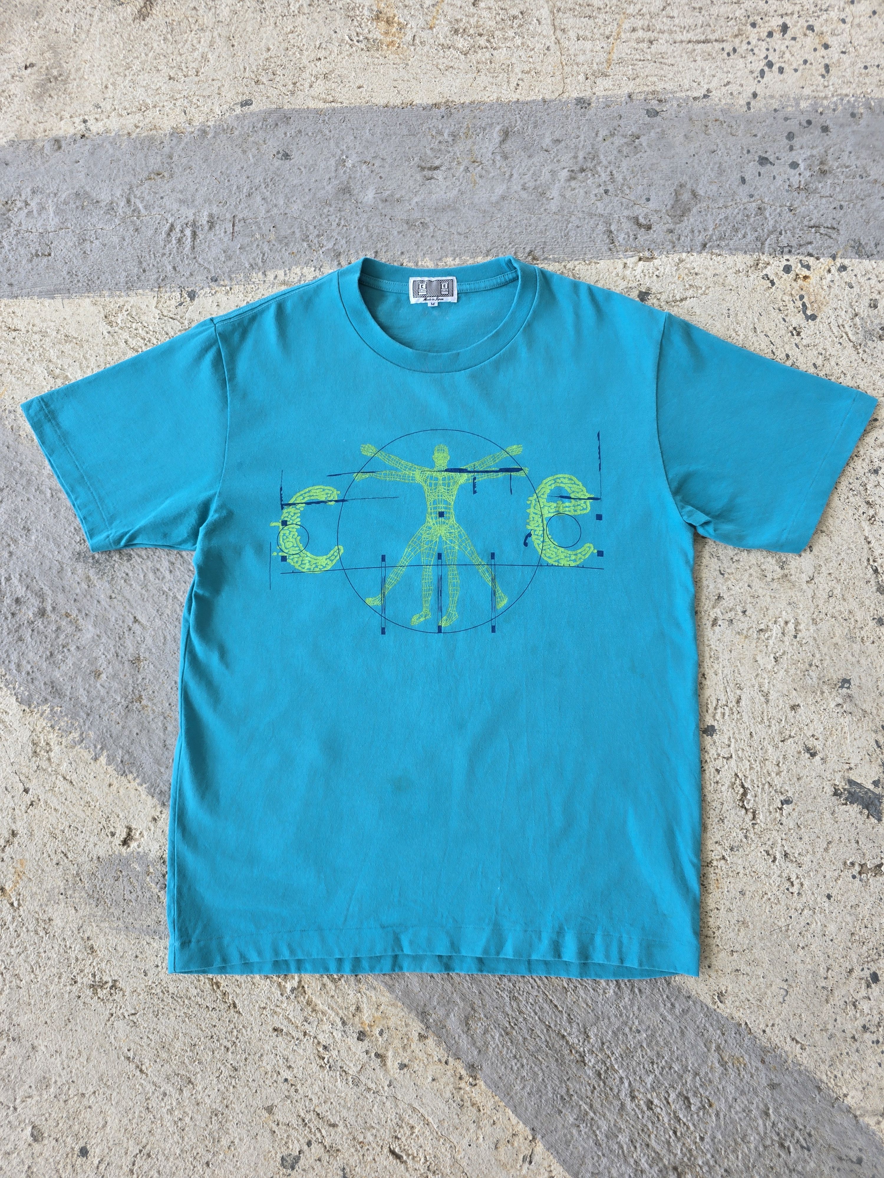 Cav Empt Cav Empt C.E. Vitruvian Man Graphic T-Shirt Size US M / EU 48-50 / 2 - 1 Thumbnail