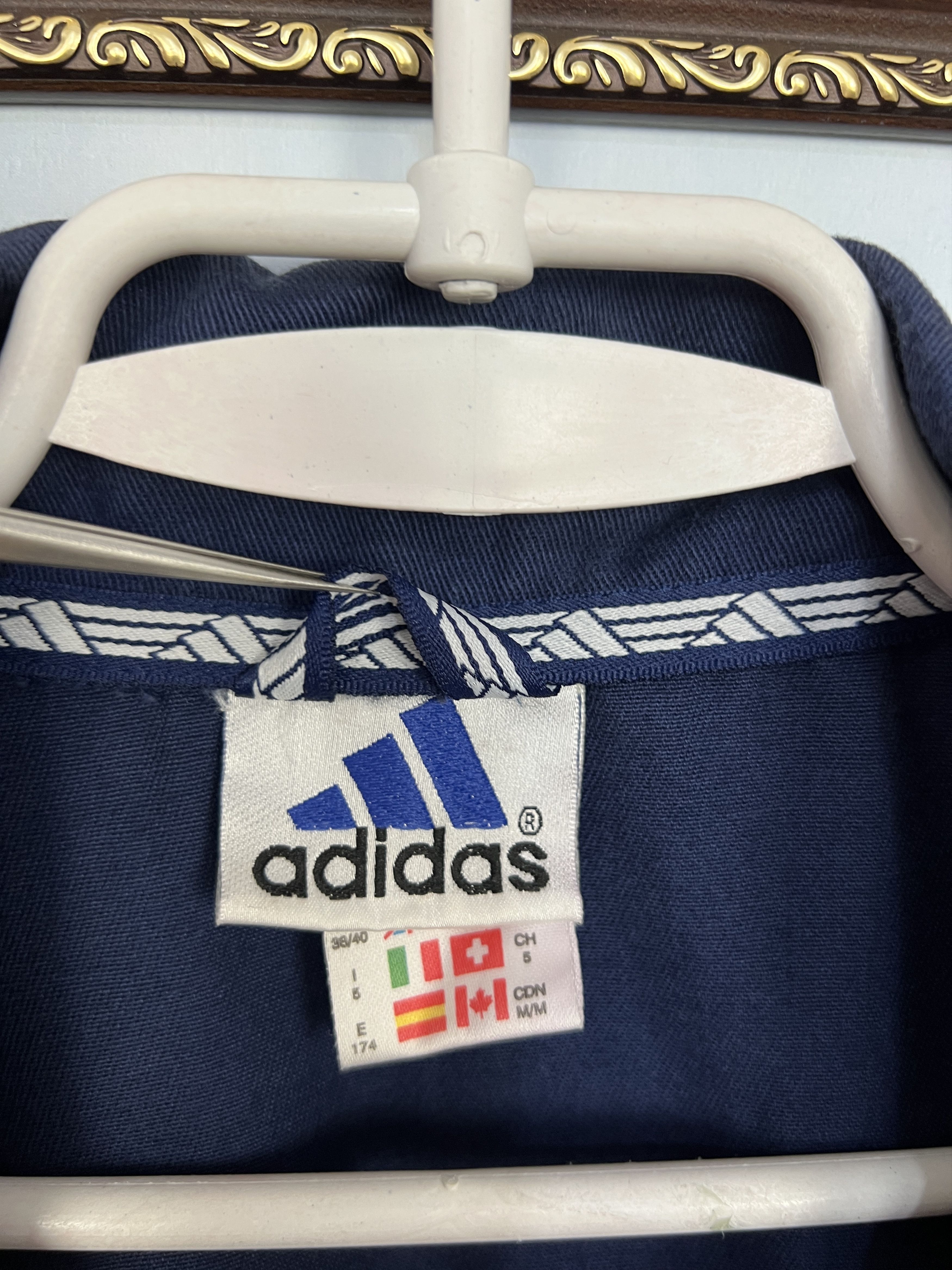 Adidas Vintage 90's Adidas Crystal Palace Football Jacket Soccer Size US M / EU 48-50 / 2 - 11 Thumbnail