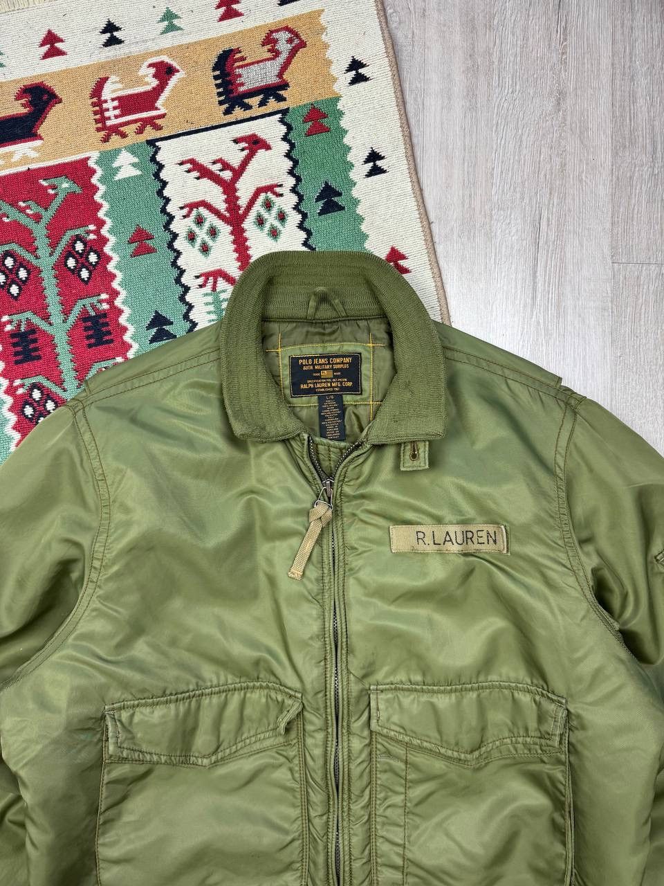 Polo Ralph Lauren × Vintage RARE Vintage Polo Jeans Company Bomber Y2K Jacket Size US L / EU 52-54 / 3 - 4 Thumbnail