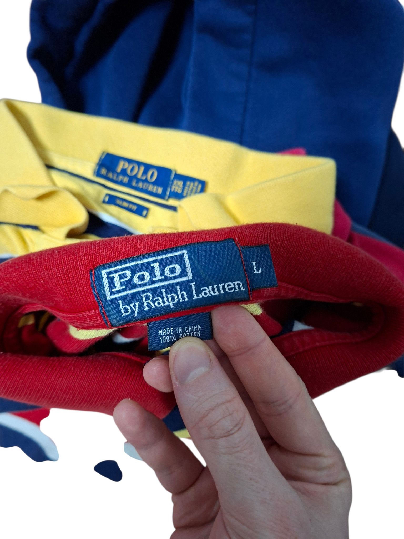 Polo Ralph Lauren POLO RALPH LAUREN VINTAGE LUXURY STRIPED POLO SHIRT Size US L / EU 52-54 / 3 - 3 Thumbnail