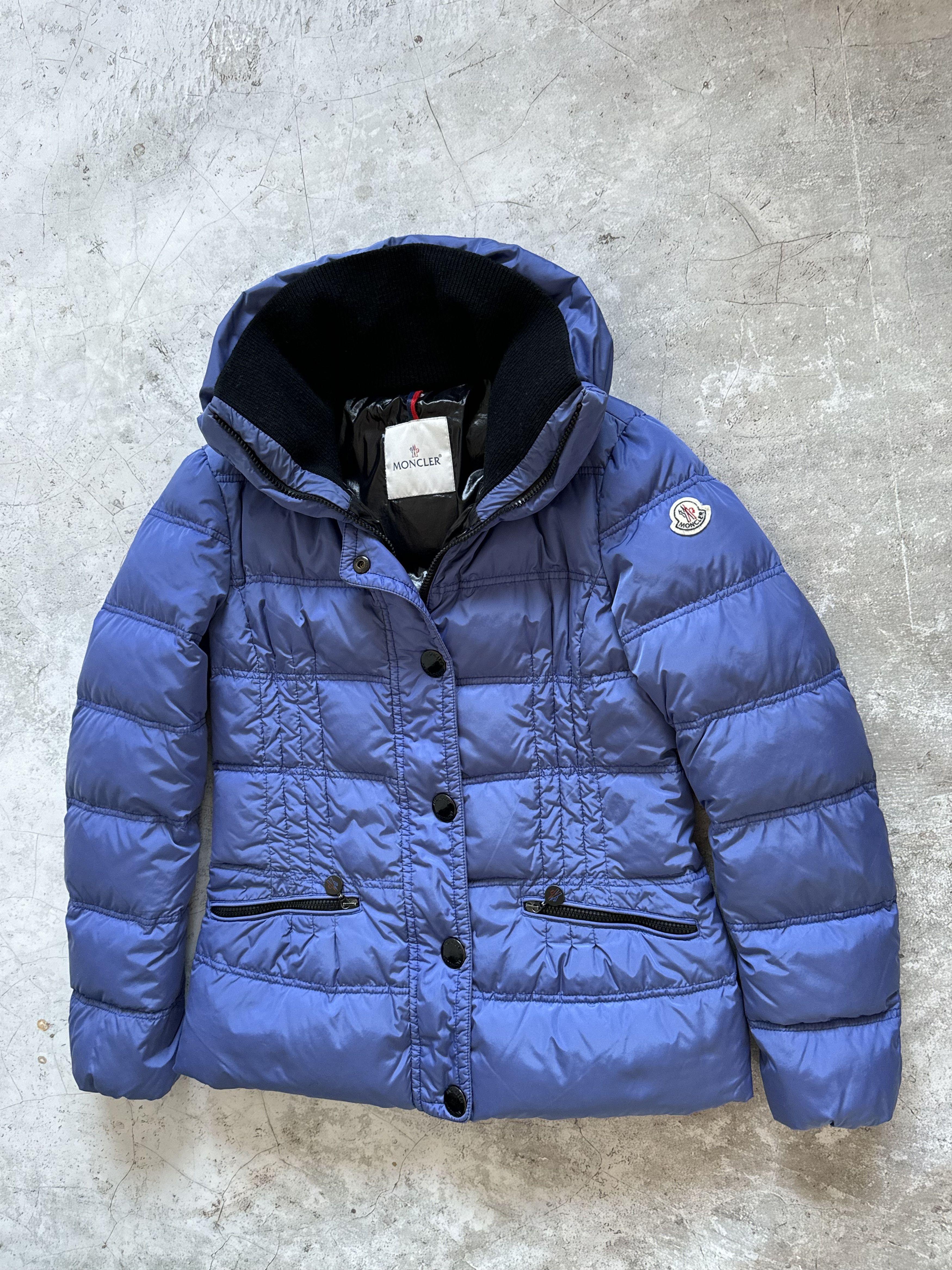Moncler moncler vosges blue puffer jacket Size L / US 10 / IT 46 - 4 Thumbnail