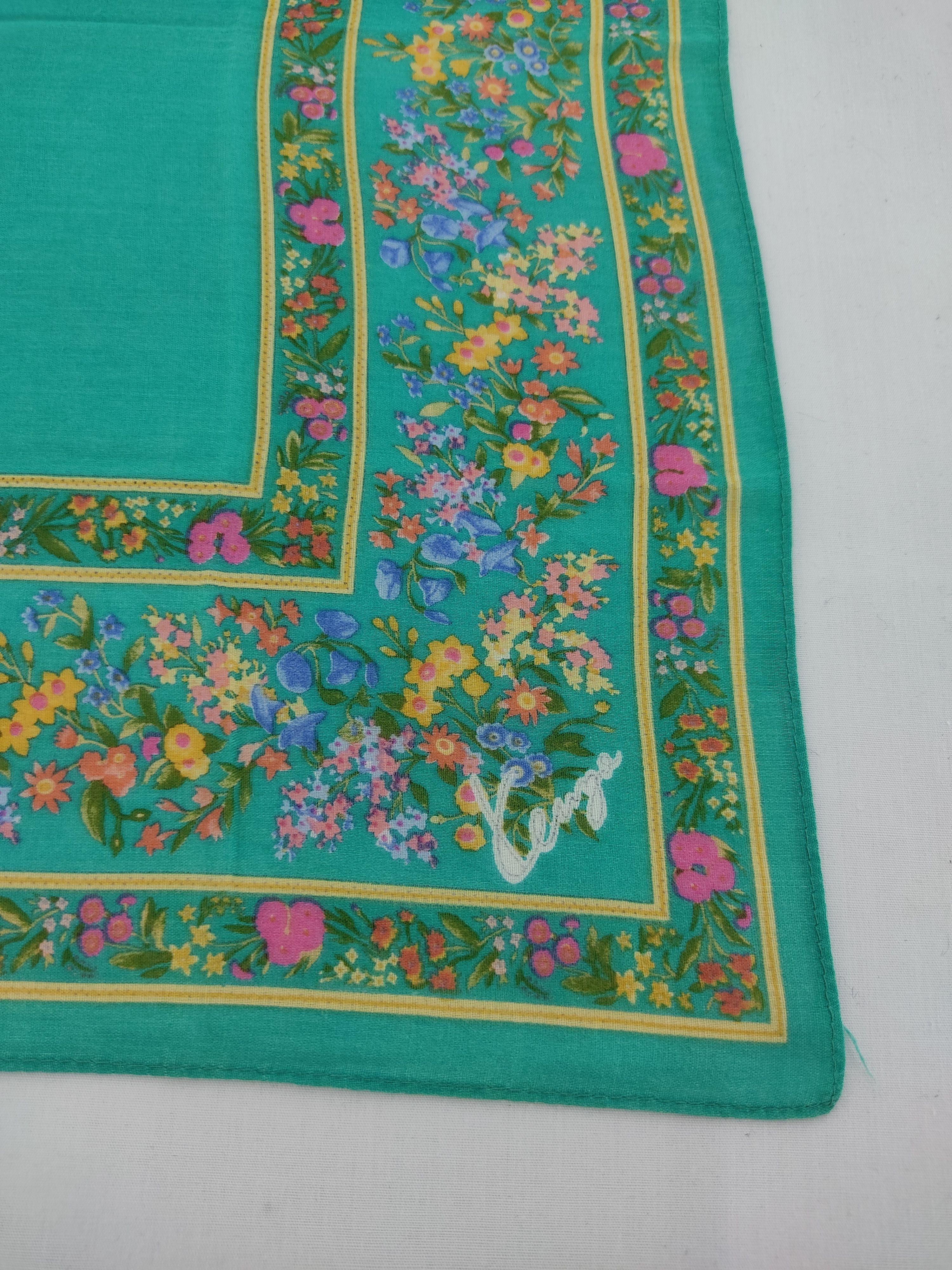 Kenzo × Vintage Vintage Kenzo Handkerchief / Neckwear / Bandana Size ONE SIZE - 5 Thumbnail