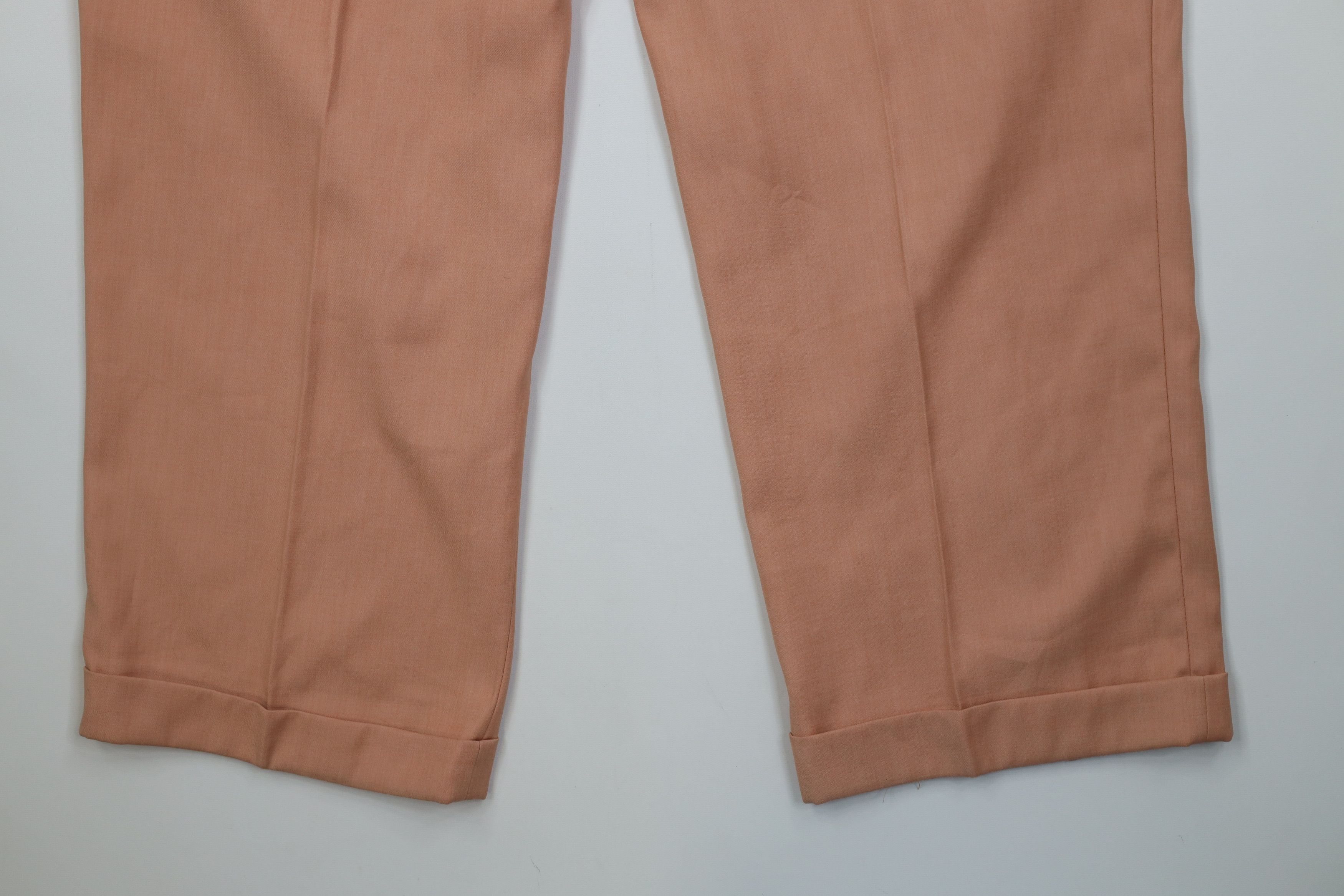Vintage Vintage 90s Streetwear 2 Piece Rayon Gabardine Suit Size 46R - 24 Thumbnail