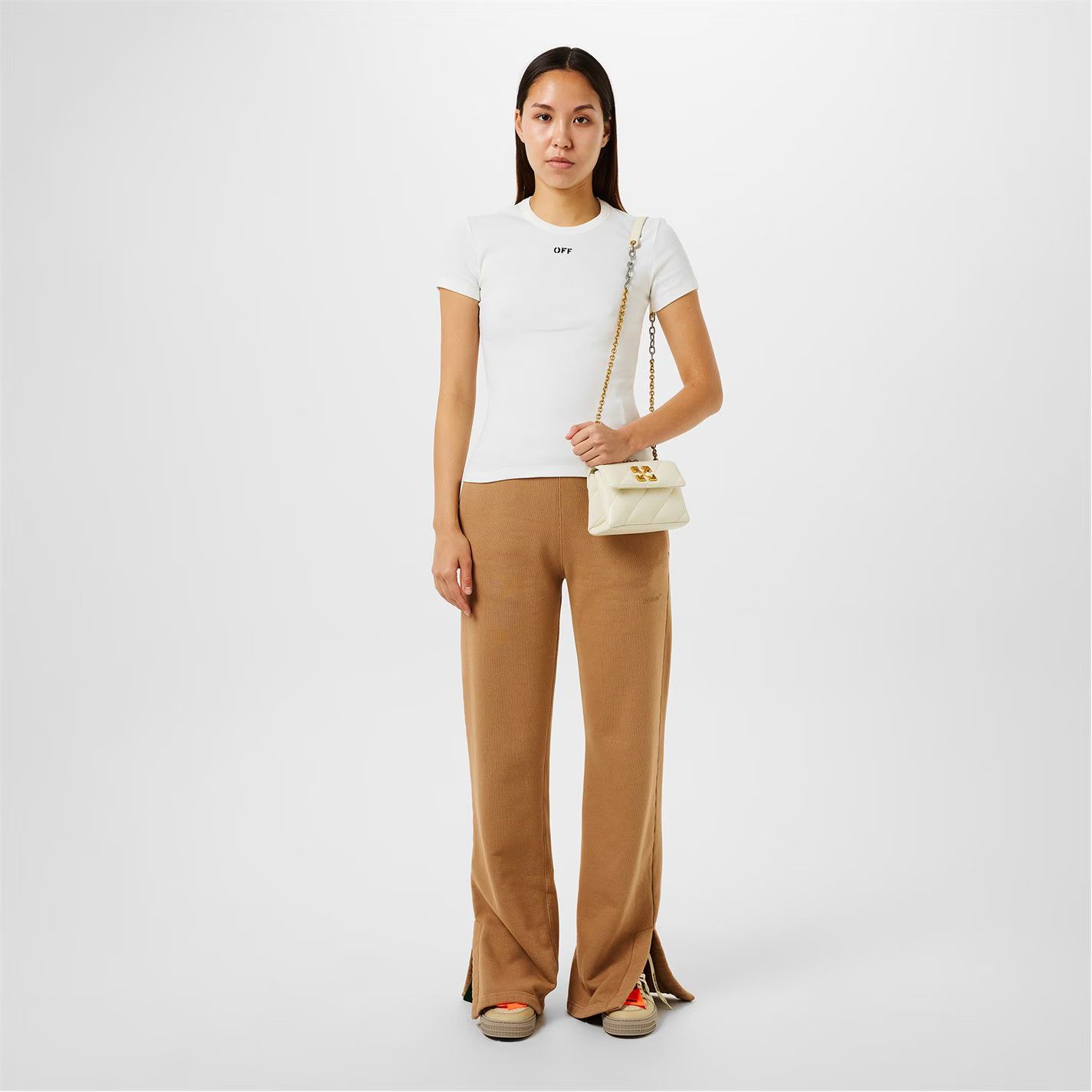 Off-White o1g2r1mq1224 Sweatpant in Brown Size 29" - 6 Thumbnail