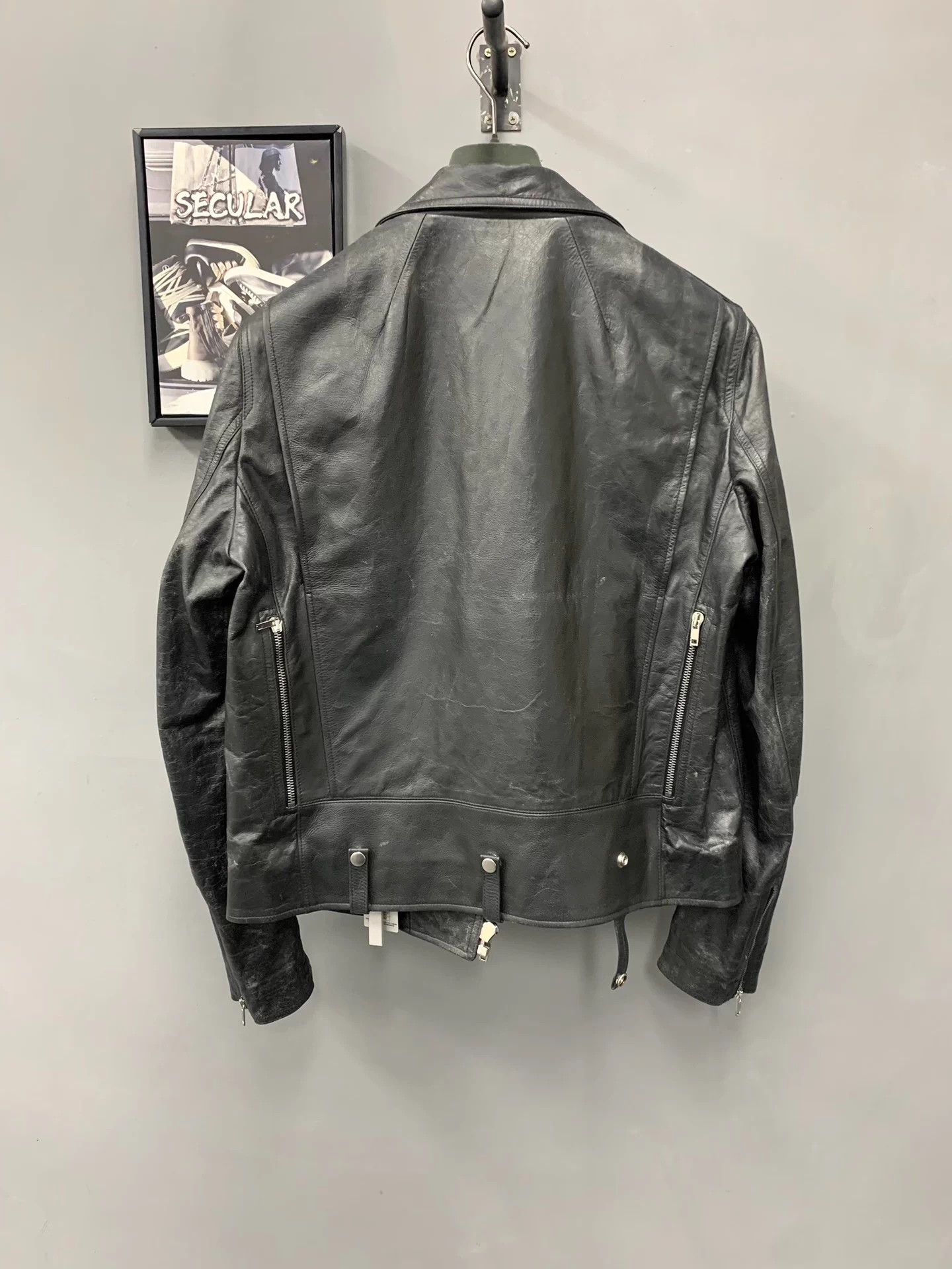 Rick Owens Rick Owens 25SS BAUHAUS STOOGES Leather Jacket 50 Size US M / EU 48-50 / 2 - 2 Thumbnail