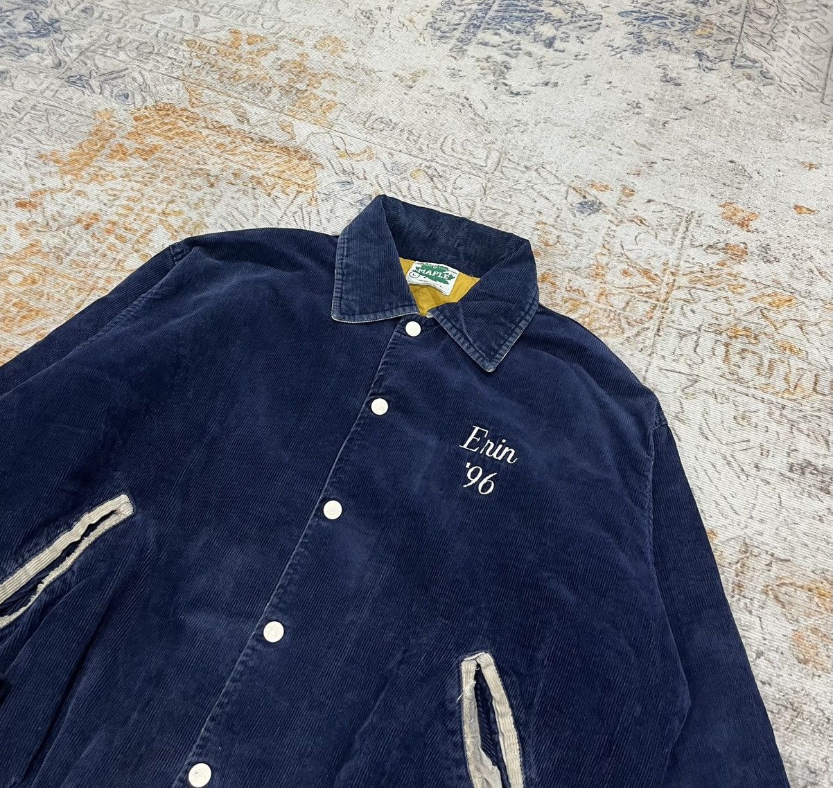 Vintage 80’s Maple Corduroy Jacket “Council Rock” Nickname Erin96 Size US L / EU 52-54 / 3 - 4 Thumbnail