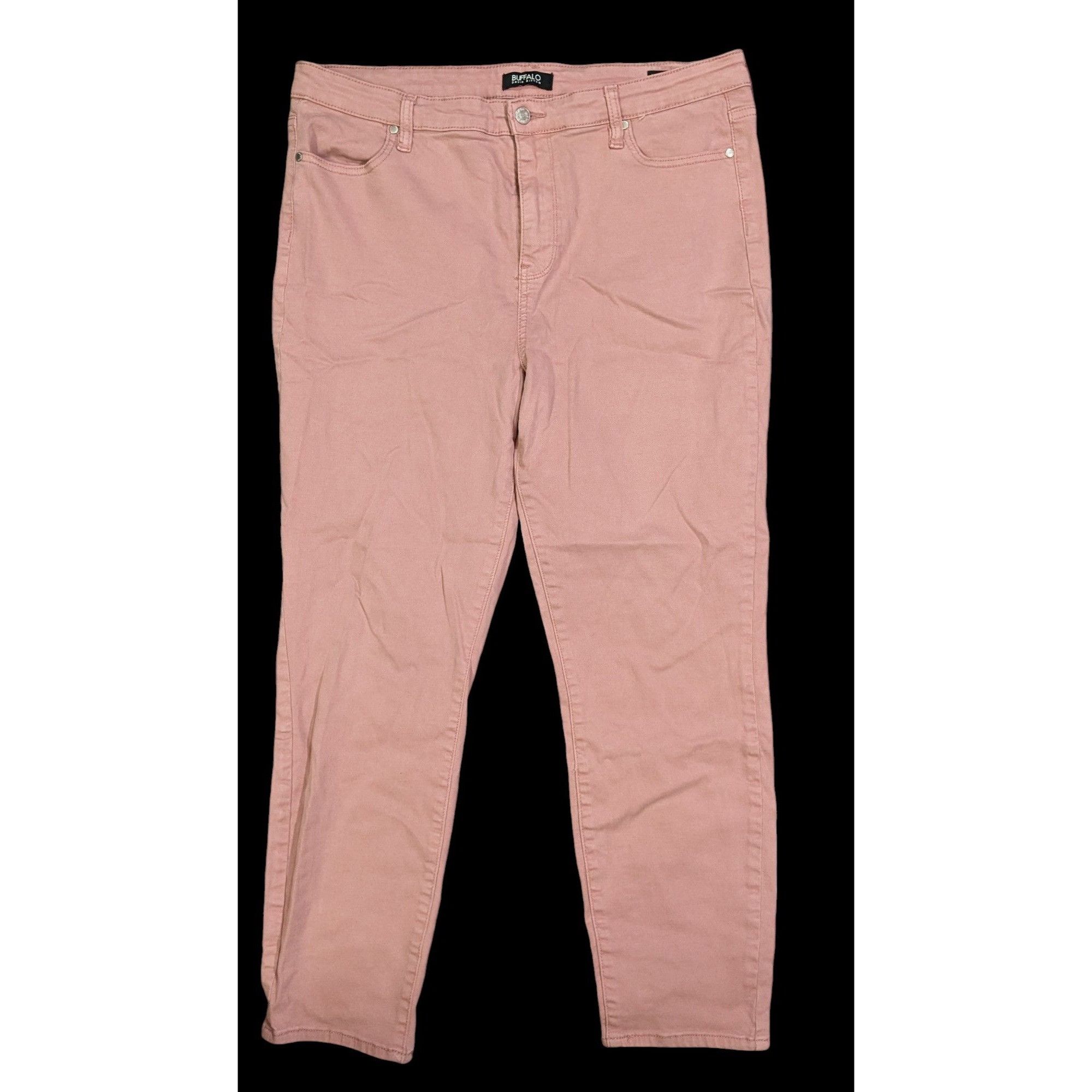 Buffalo David Bitton Pink Midrise Skinny Jeans from Buffalo by David Bitton Size 34" / US 12 / IT 48 - 1 Thumbnail