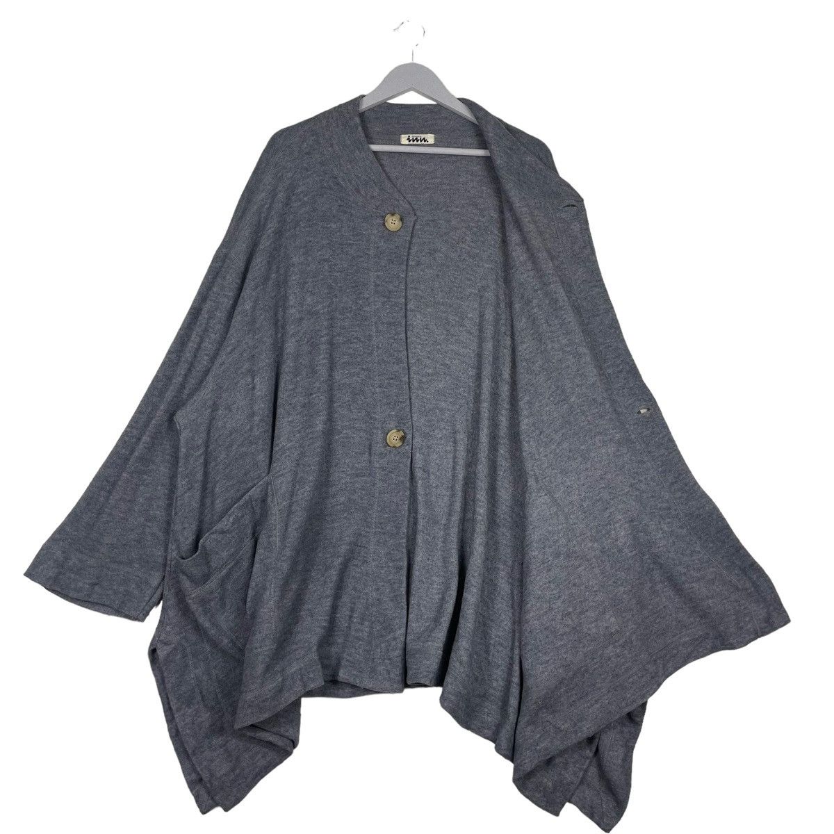 Issey Miyake × Vintage STEAL💥80s PLANTATION ISSEY MIYAKE BOXY CARDIGAN Size US XL / EU 56 / 4 - 9 Thumbnail