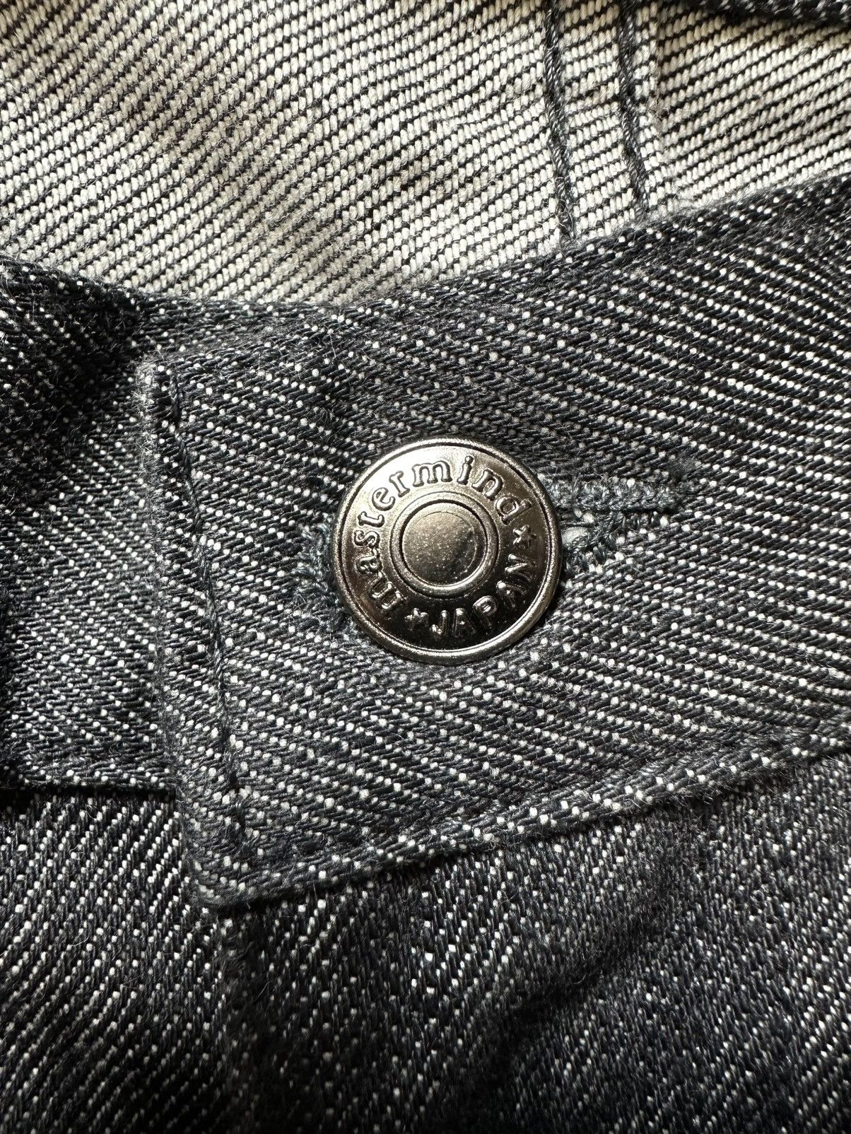 Comme des Garcons MASTERMIND JAPAN X COMME DES GARCONS PLEATED WRAPSKIRT DENIM Size US 34 / EU 50 - 7 Thumbnail