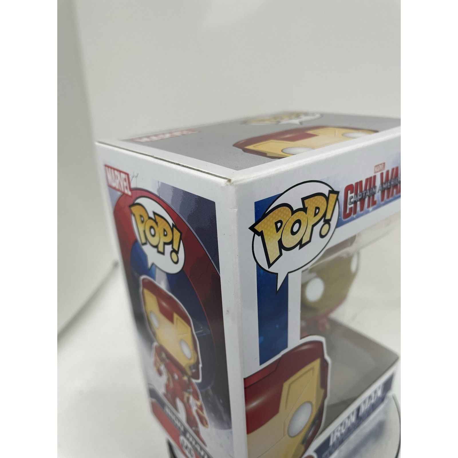 Marvel Comics Funko Pop! Vinyl: Marvel - Iron Man #126 With Pop Protector Size ONE SIZE - 10 Thumbnail