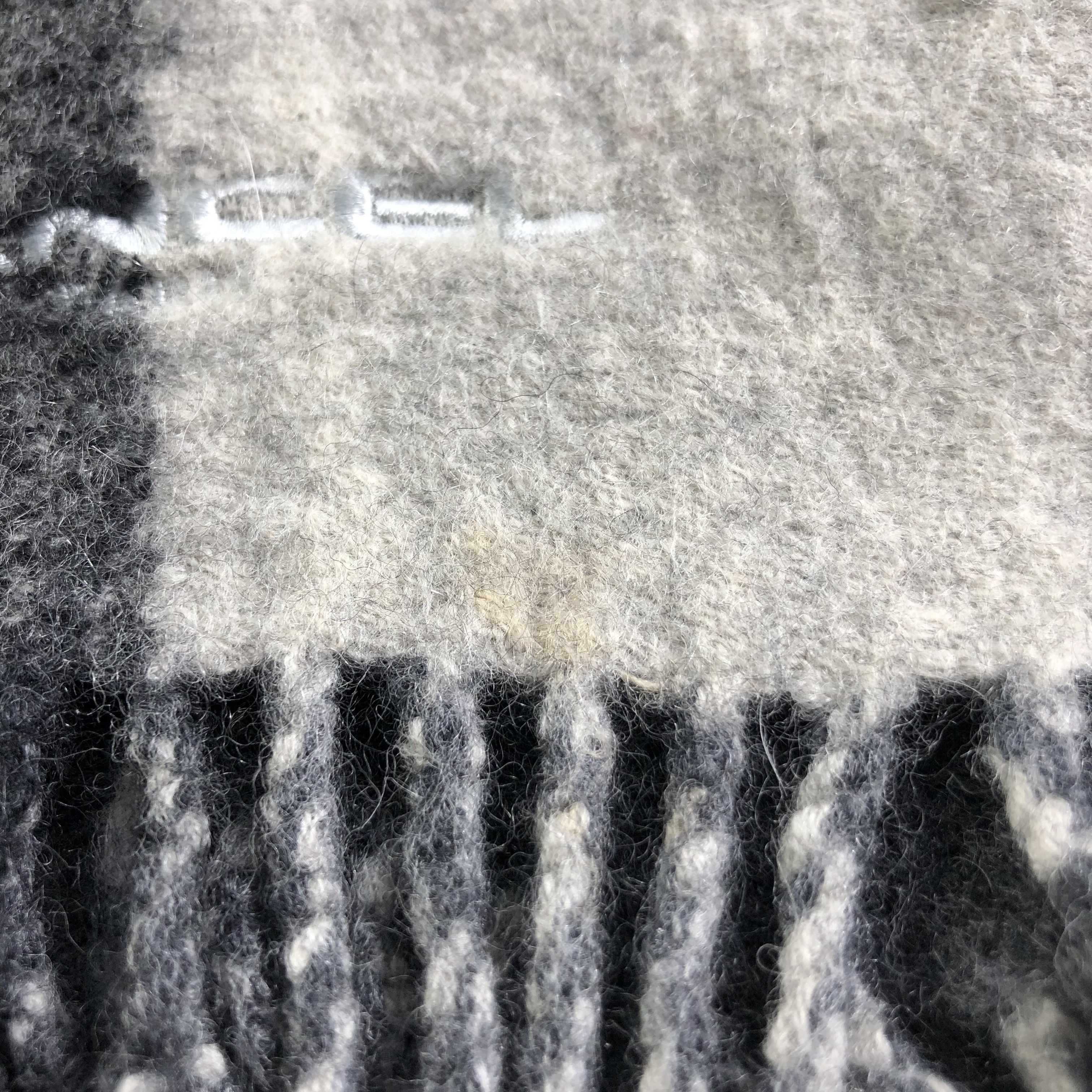 Lancel Lancel Tartan Wool Scarf Muffler Neckwear V2483 Size ONE SIZE - 4 Thumbnail