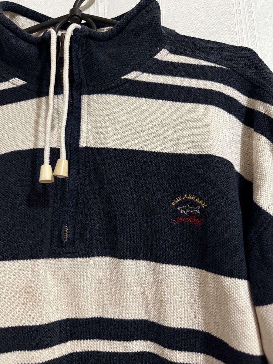 Paul & Shark Vintage Paul & Shark Yachting 1/4 RiRi Zip Sweater Size US L / EU 52-54 / 3 - 7 Thumbnail
