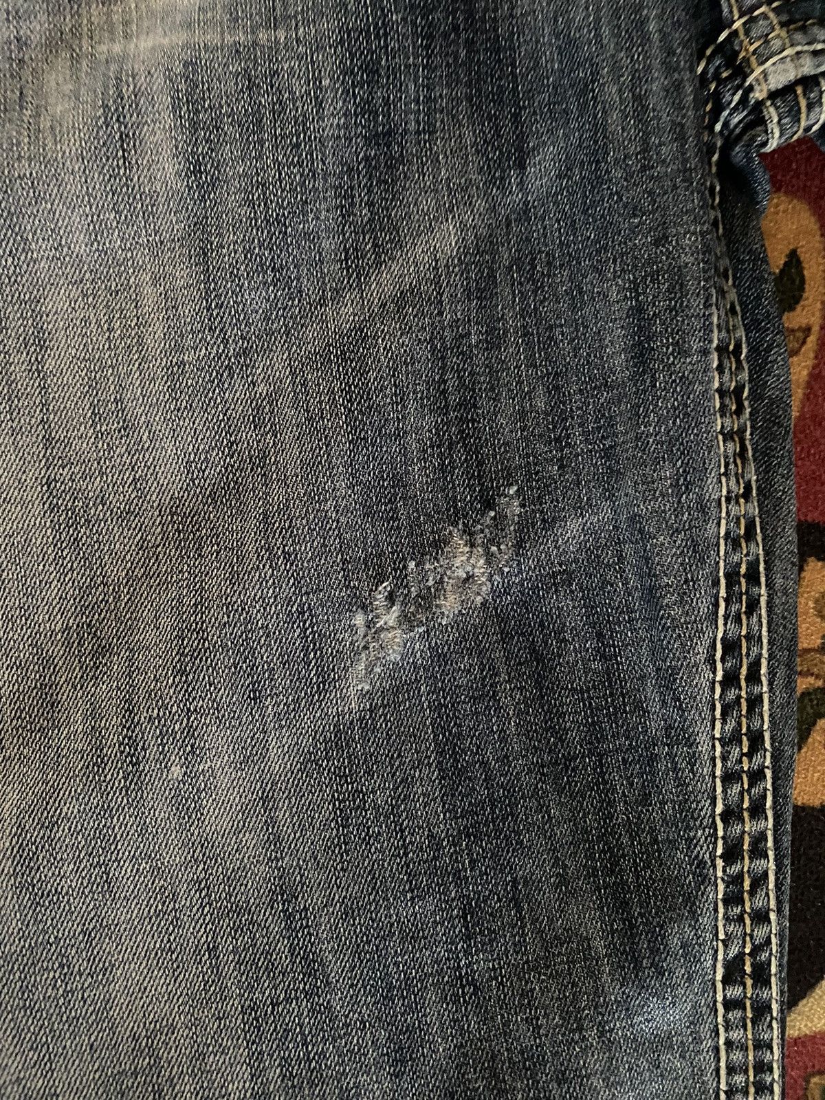 Affliction × Big Star × Vintage Vintage Big Star Distressed Bootcut Denim Size US 33 - 8 Thumbnail